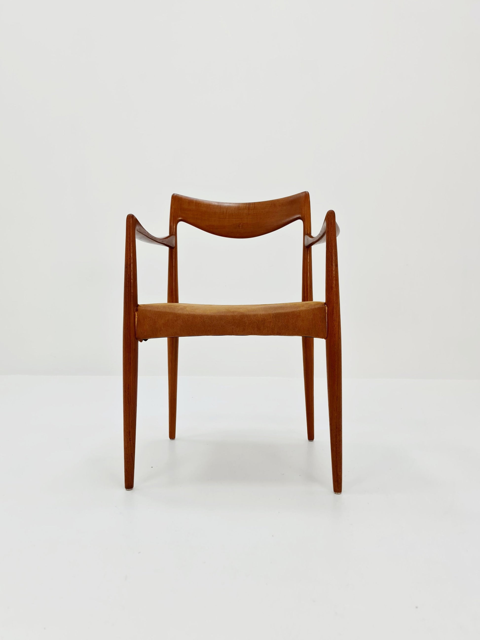 Rare Teak Armchair By Rolf Rastad & Adolf Relling Norway 1960s