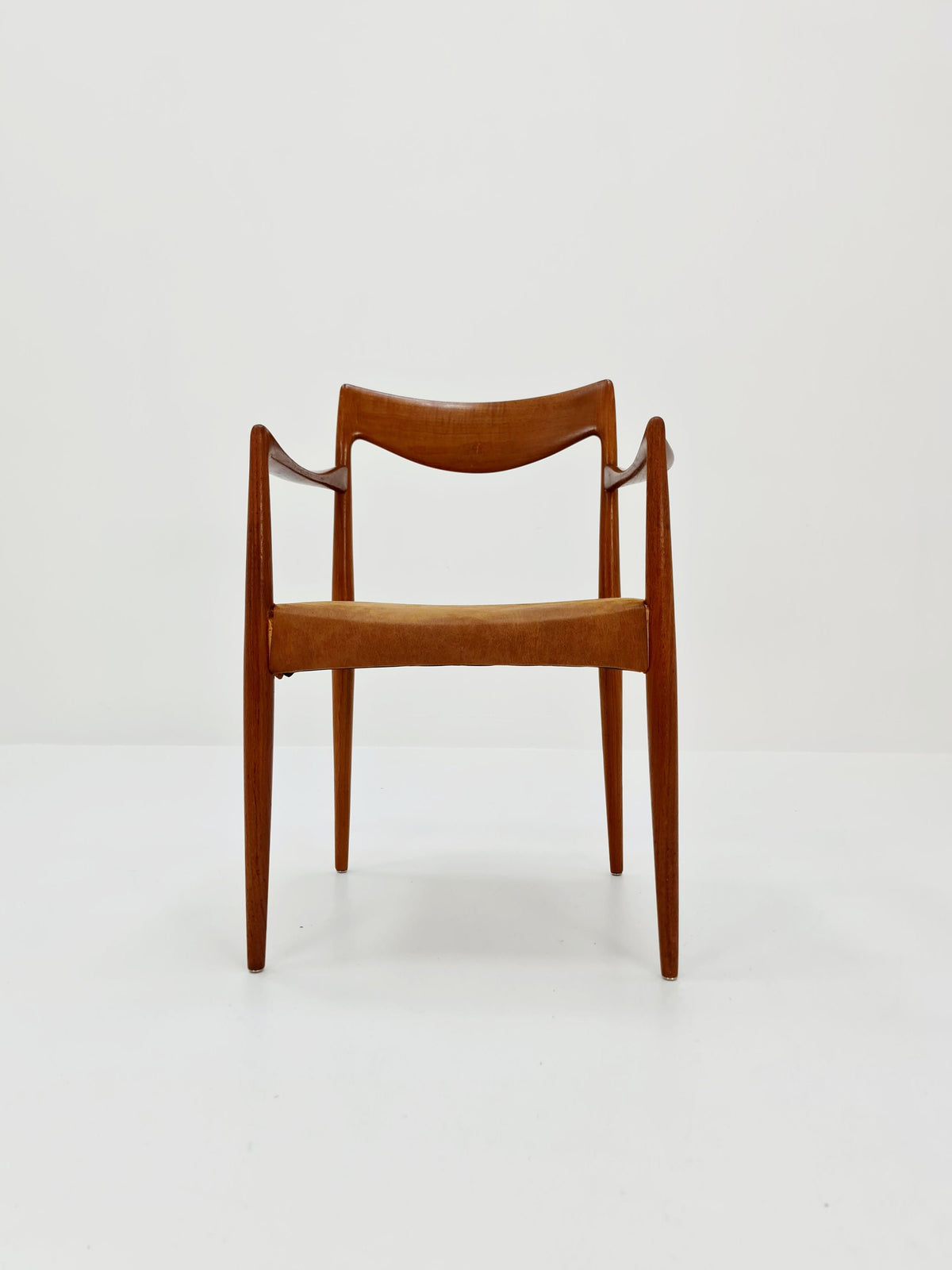 Rare Teak Armchair By Rolf Rastad & Adolf Relling Norway 1960s