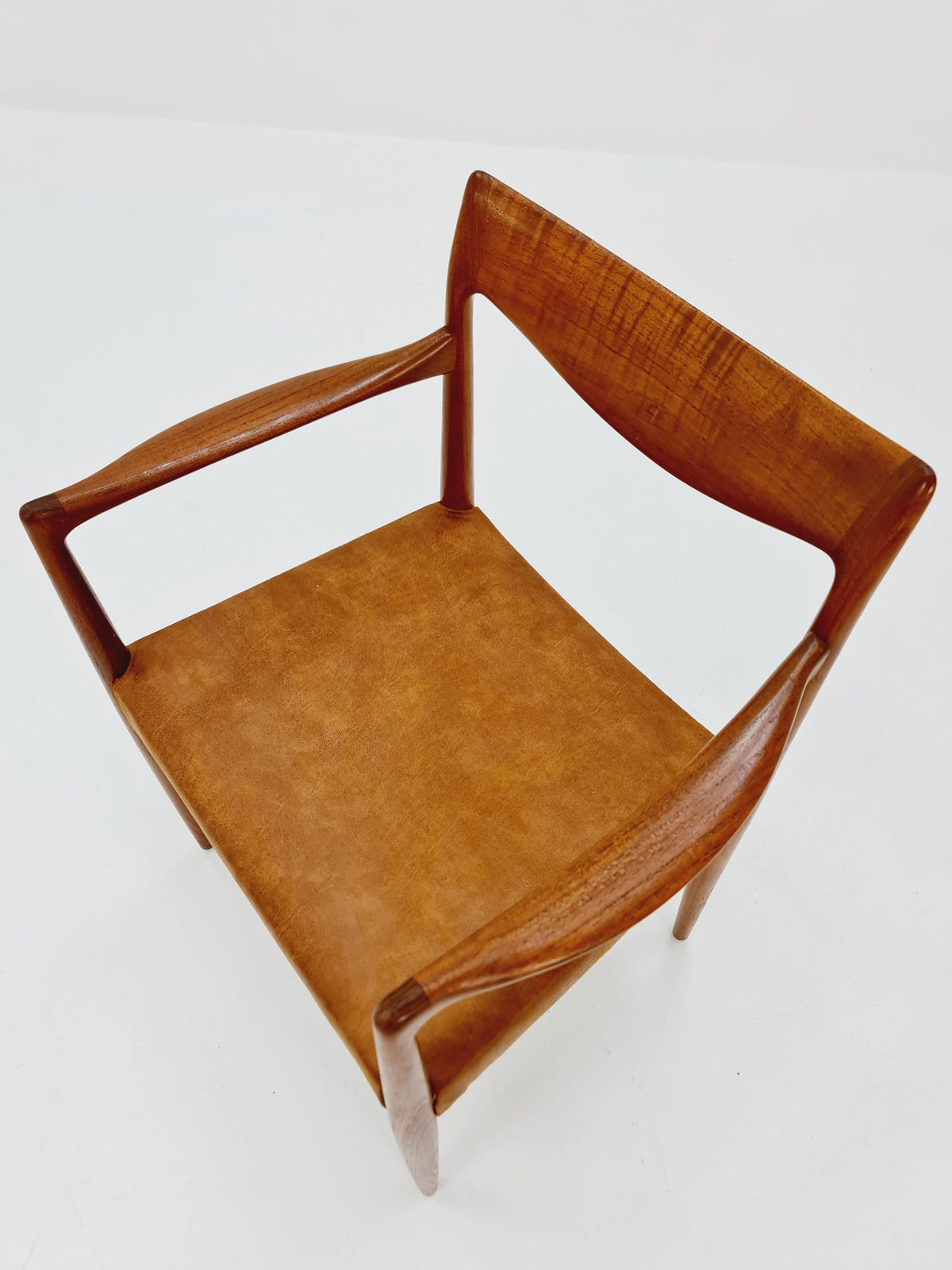 Rare Teak Armchair By Rolf Rastad & Adolf Relling Norway 1960s