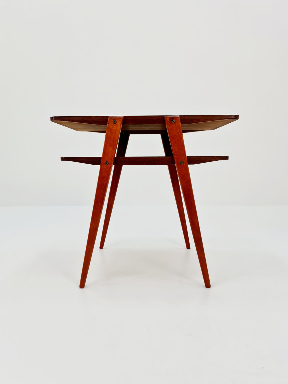 Swedish Mid century Mahogany nightstands, side tables by Albert’s Möbelfabrik, 1960s