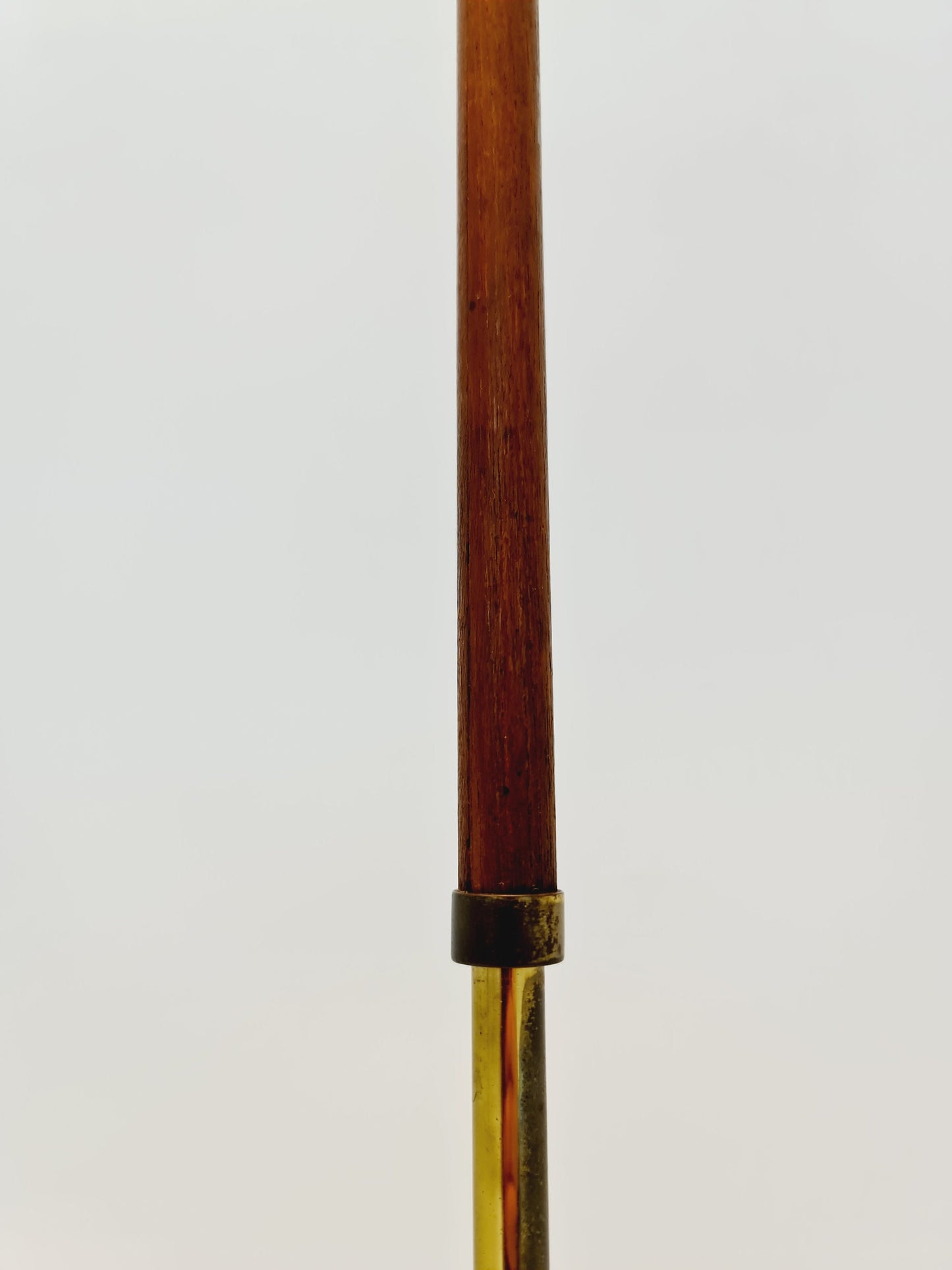 Rare Tripod Mid century German floor lamp Brass 1960s