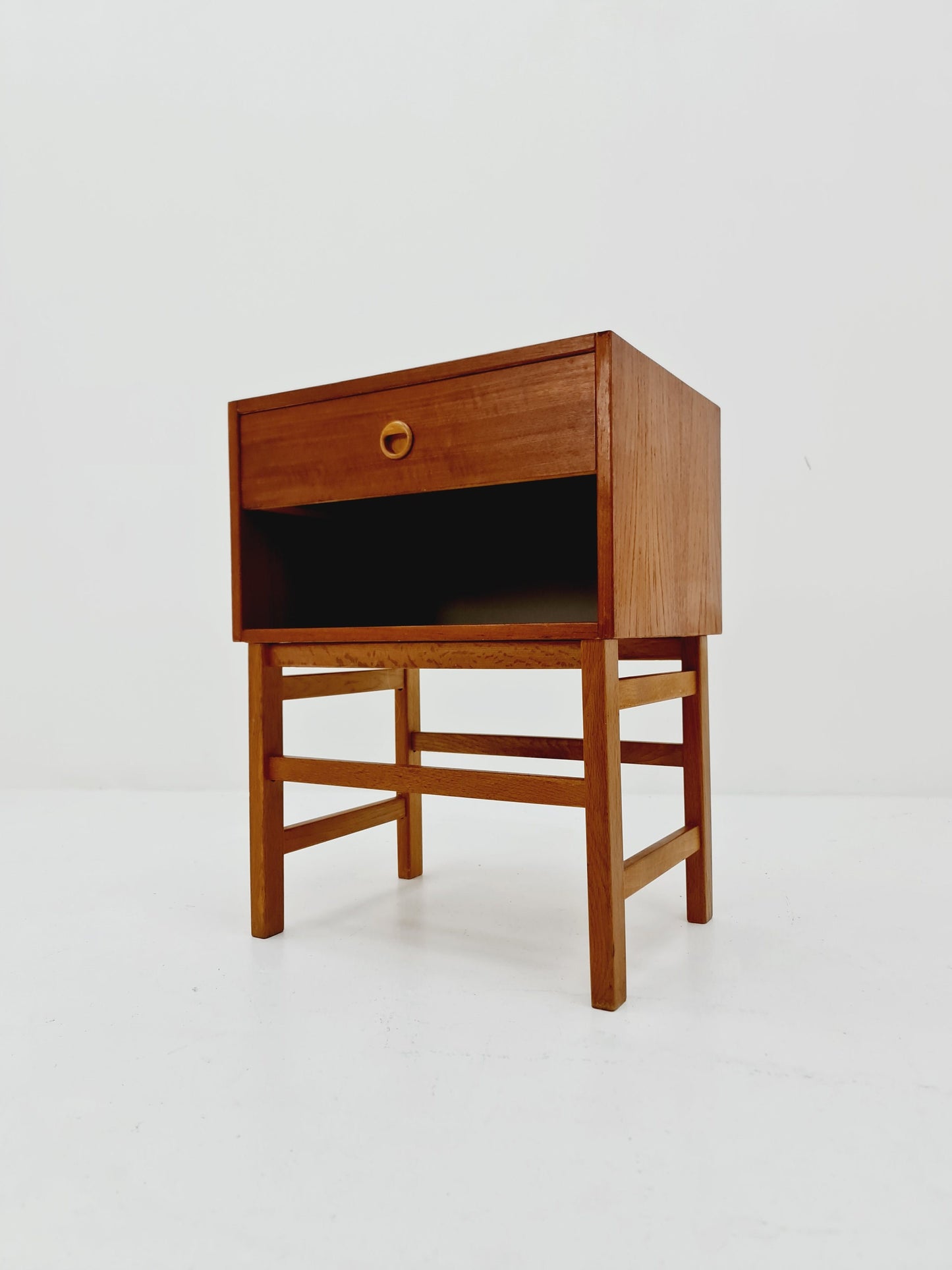 Midcentury Danish teak Side table/ Bedside table, 1960s