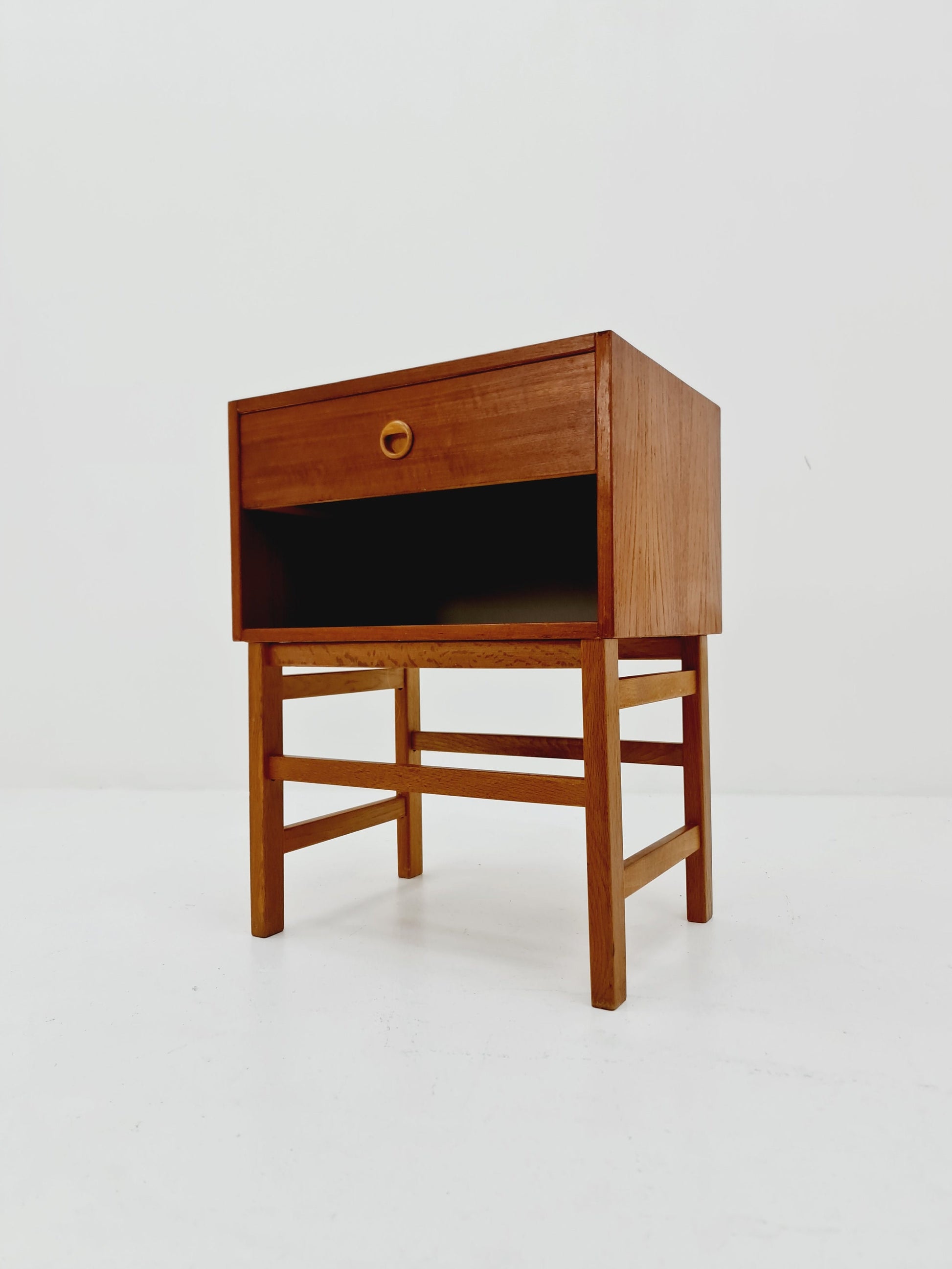 Midcentury Danish teak Side table/ Bedside table, 1960s
