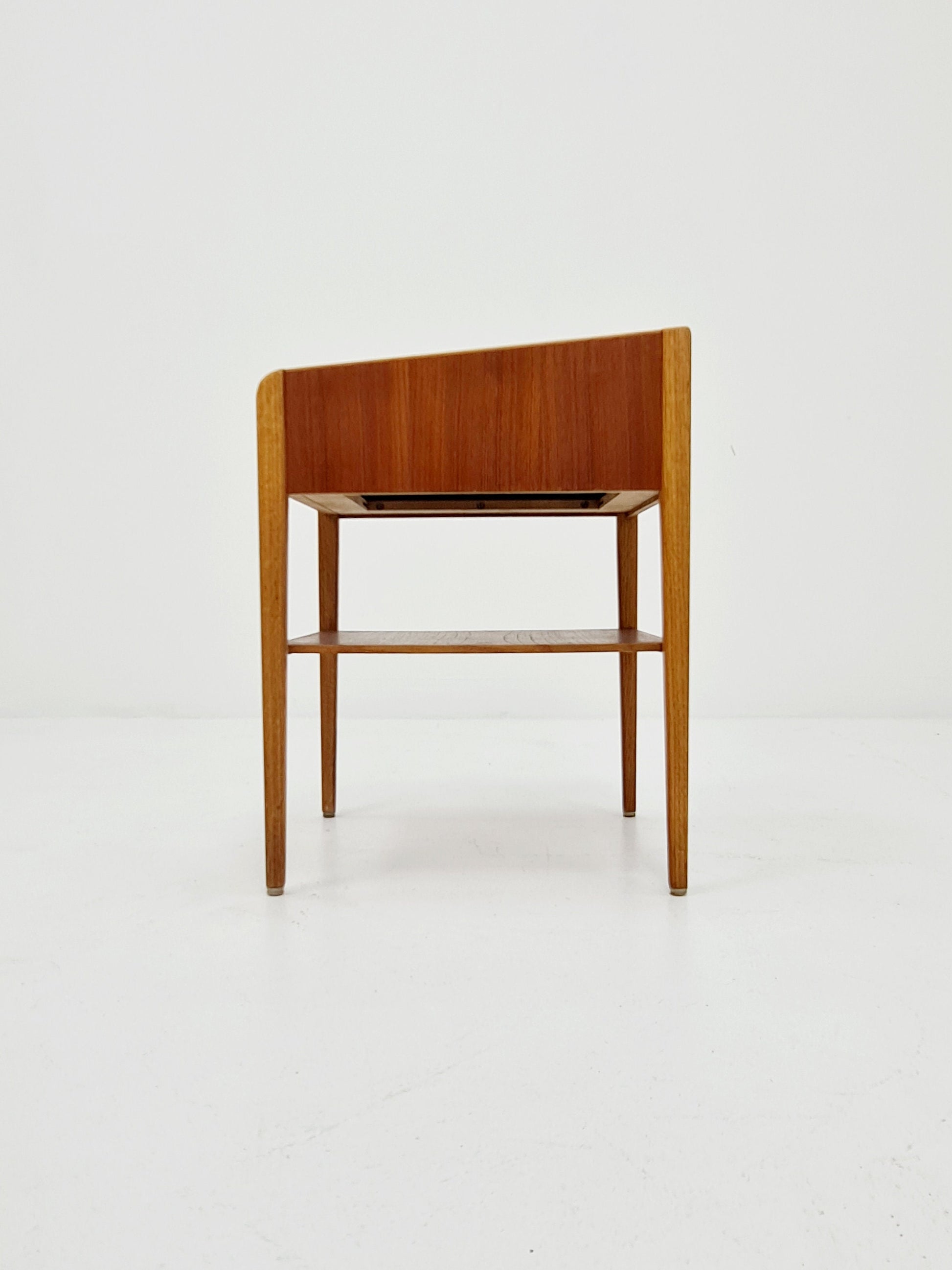 Midcentury danish Teak Vintage Side table by A.B Erik Andersson straight from the sixties