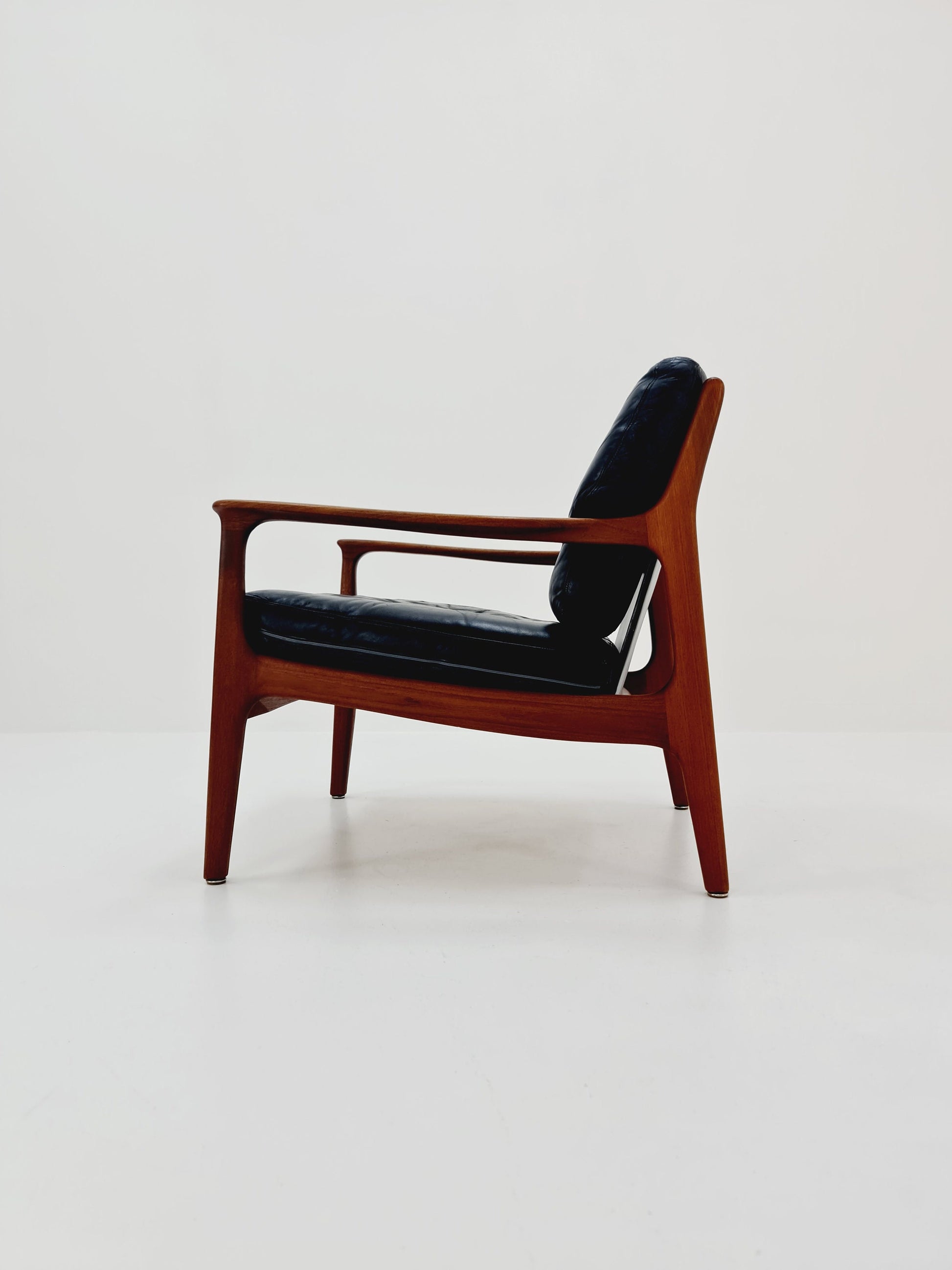 Midcentury Taek easy chairs by Eugen Schmidt for Soloform, Germany, 1960s,