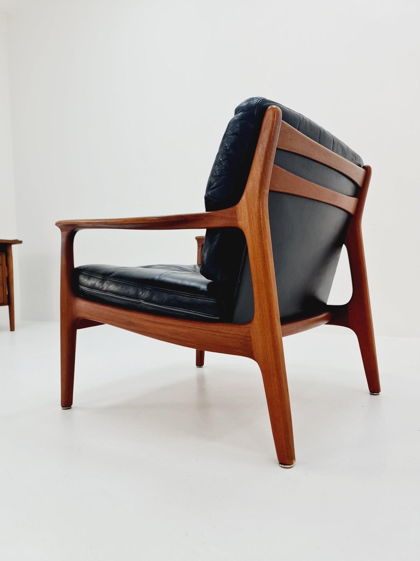 Midcentury Taek easy chairs by Eugen Schmidt for Soloform, Germany, 1960s,