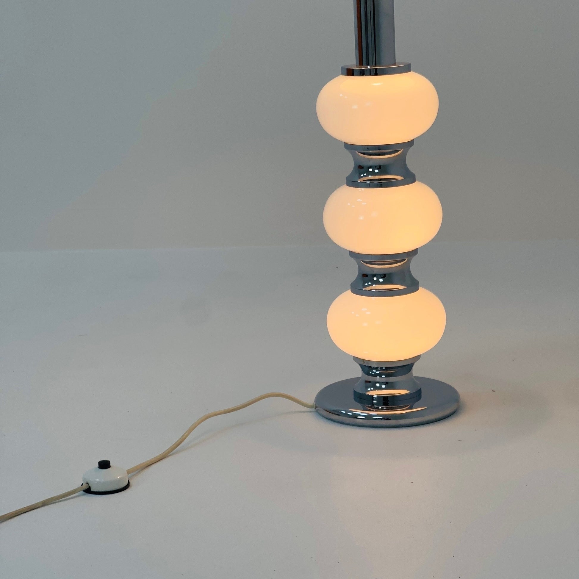 Space age Large floor lamp by Sölken Leuchten Germany 1970s
