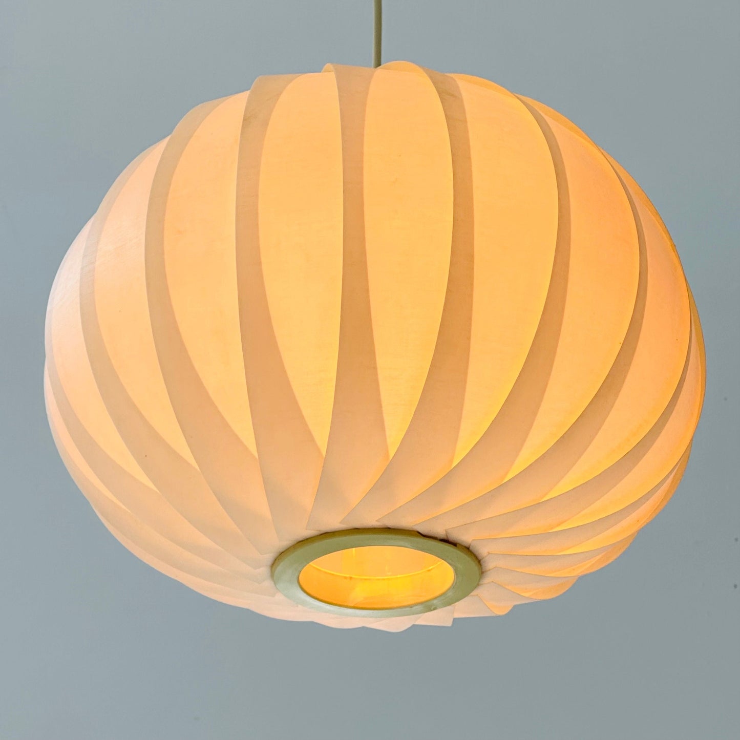 Space Age pendant light by Lars Schiøler for Danish company Høyrup 1970s