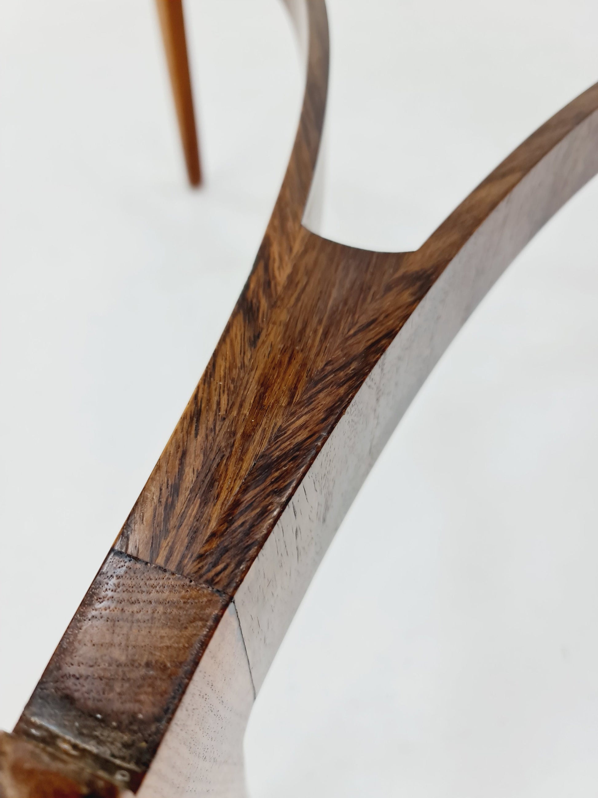 Vintage Rosewood and glass coffee table By Sven Ellekaer for christian Linneberg 1960s