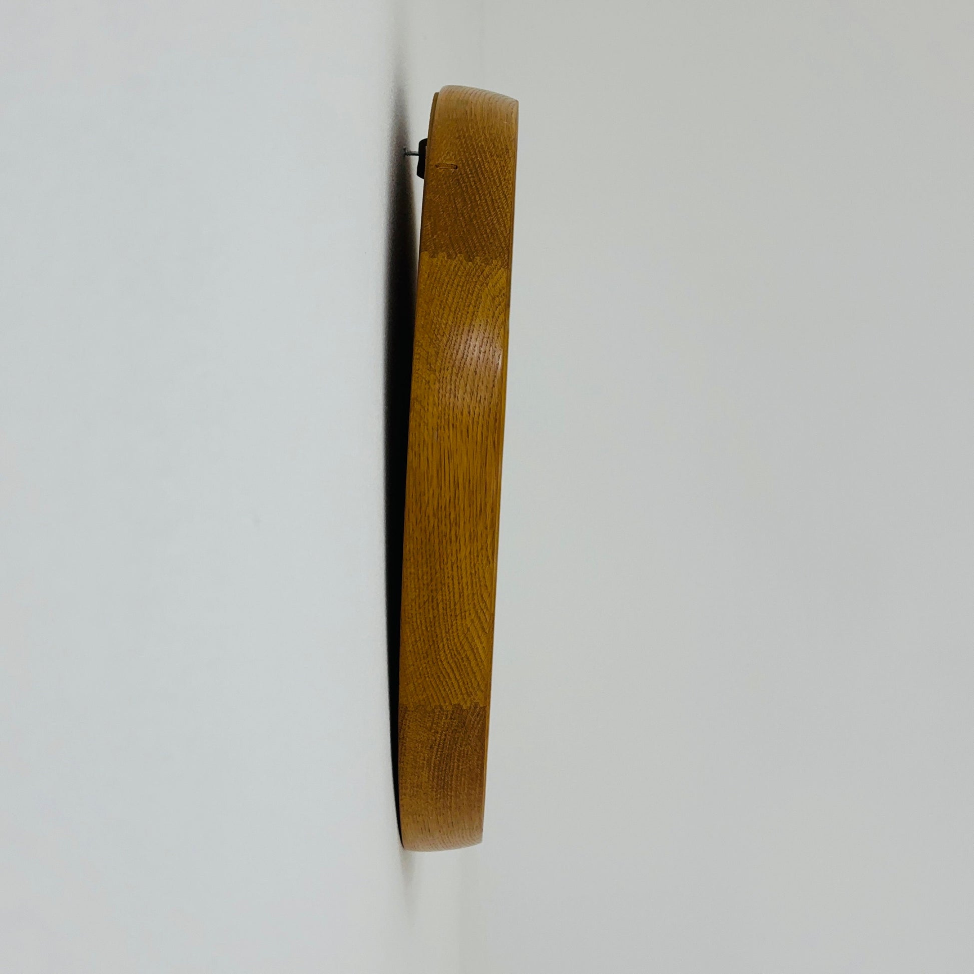 mid century Uno & Östen Kristiansson Oak Mirror Luxus Vittsjö Sweden 1960s