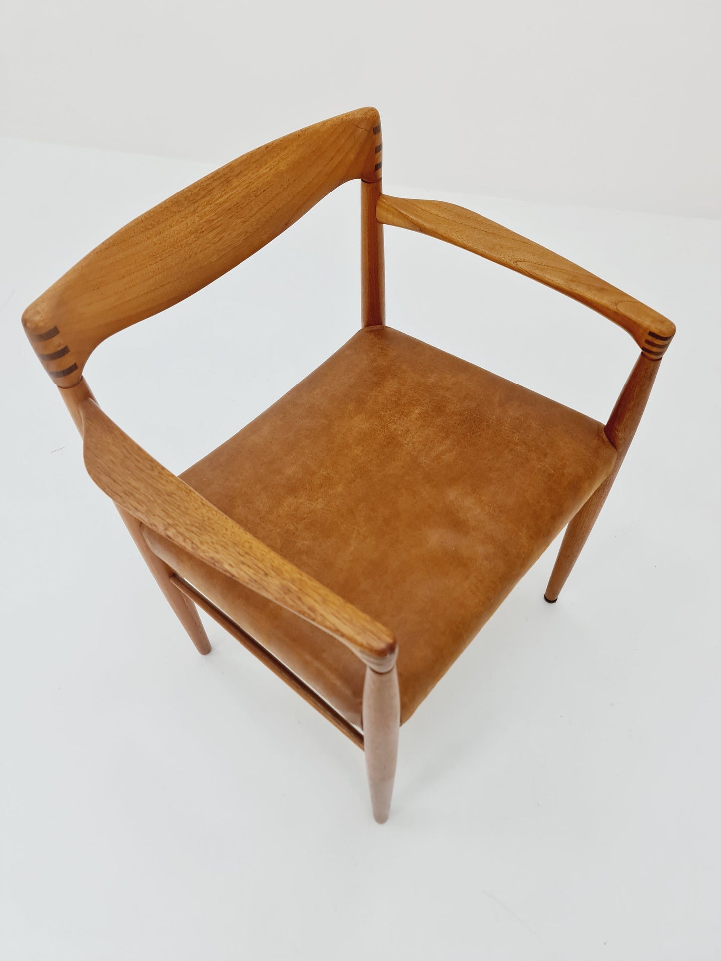 Rare Teak Armchair By H. W. Klein for Bramin 1960s