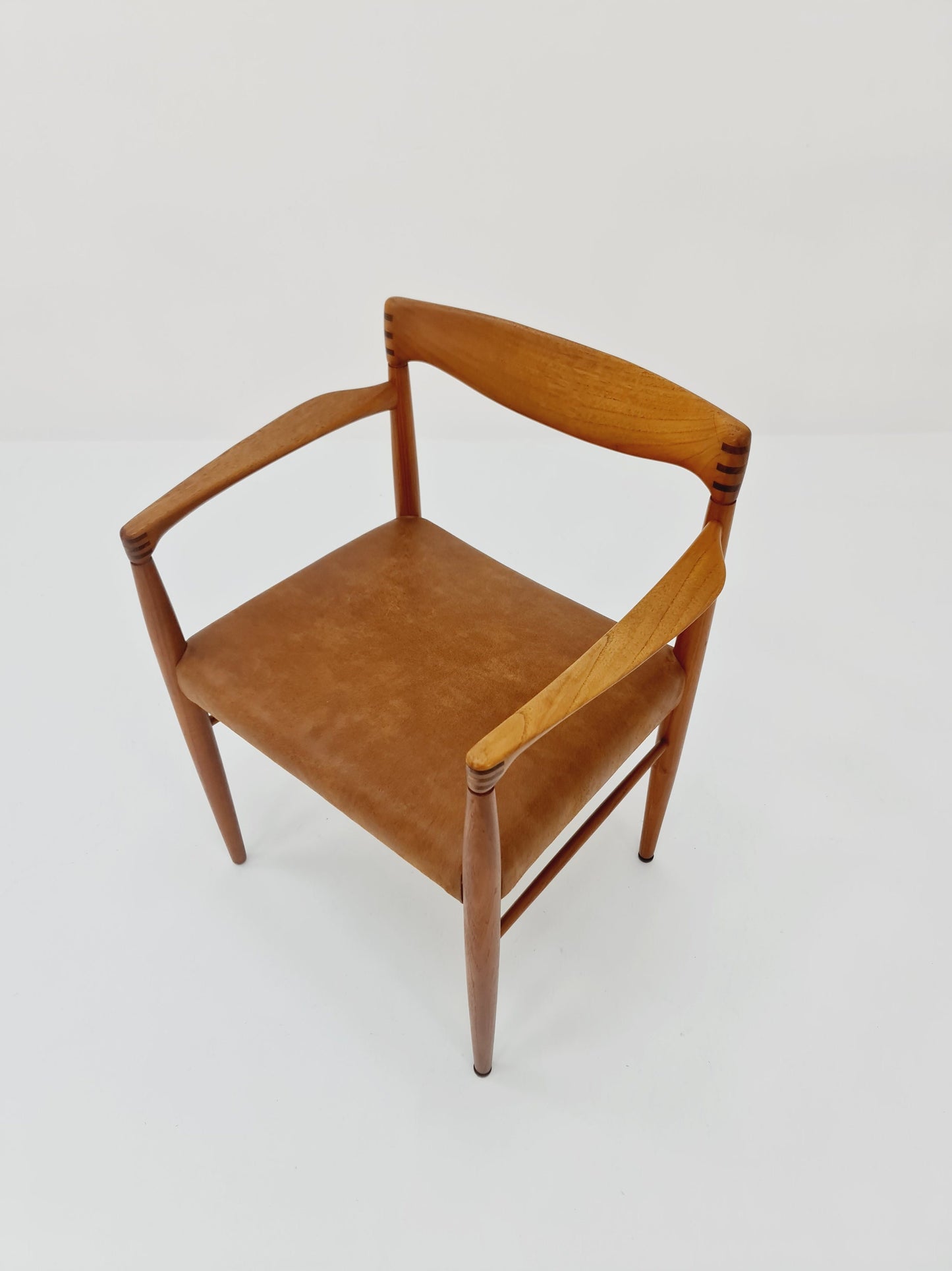 Rare Teak Armchair By H. W. Klein for Bramin 1960s