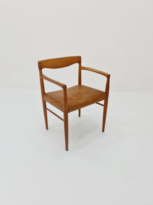 Rare Teak Armchair By H. W. Klein for Bramin 1960s
