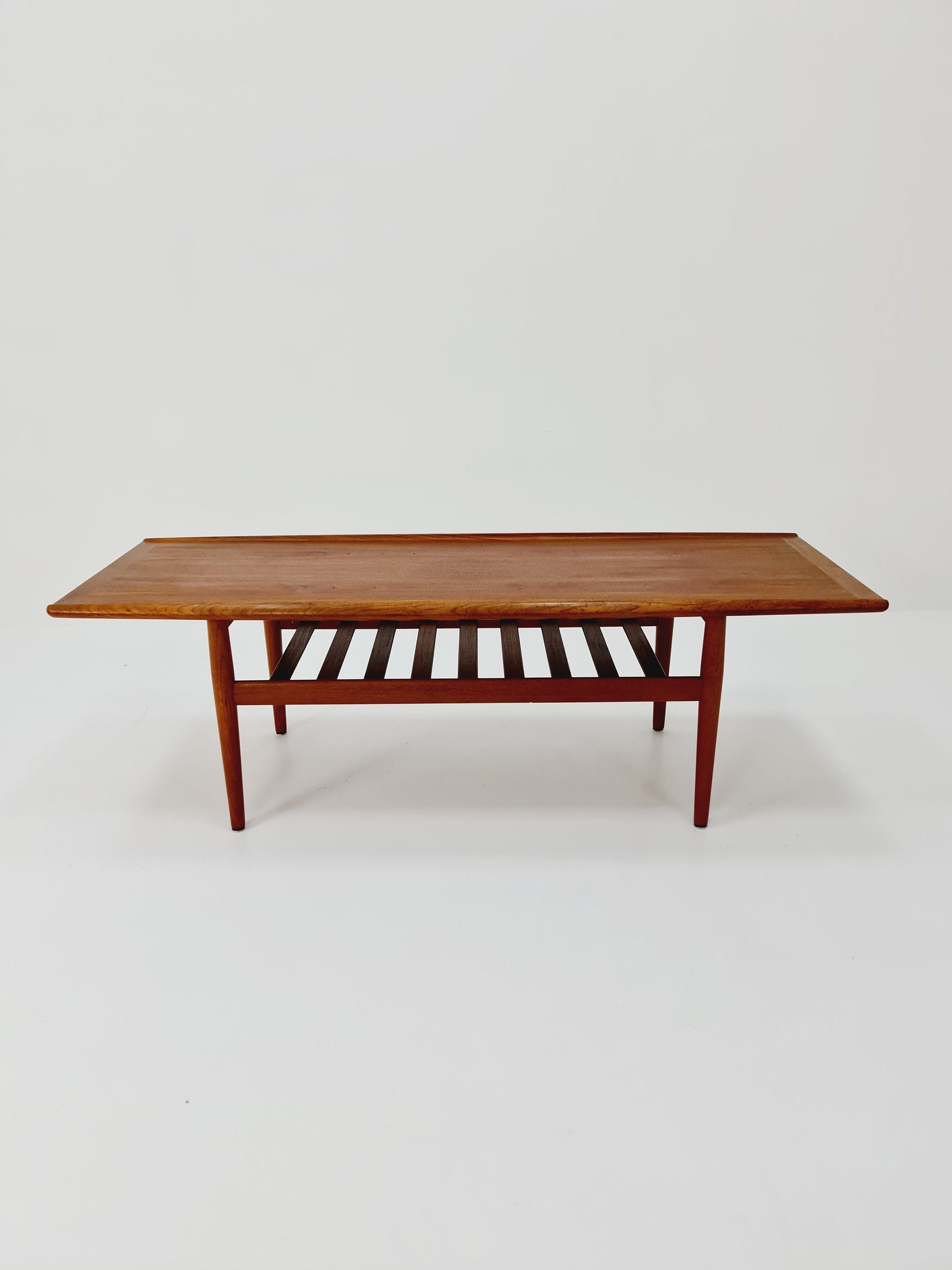 Danish Teak Coffee Table by Grete Jalk for Glostrup Møbelfabrik, 1960s