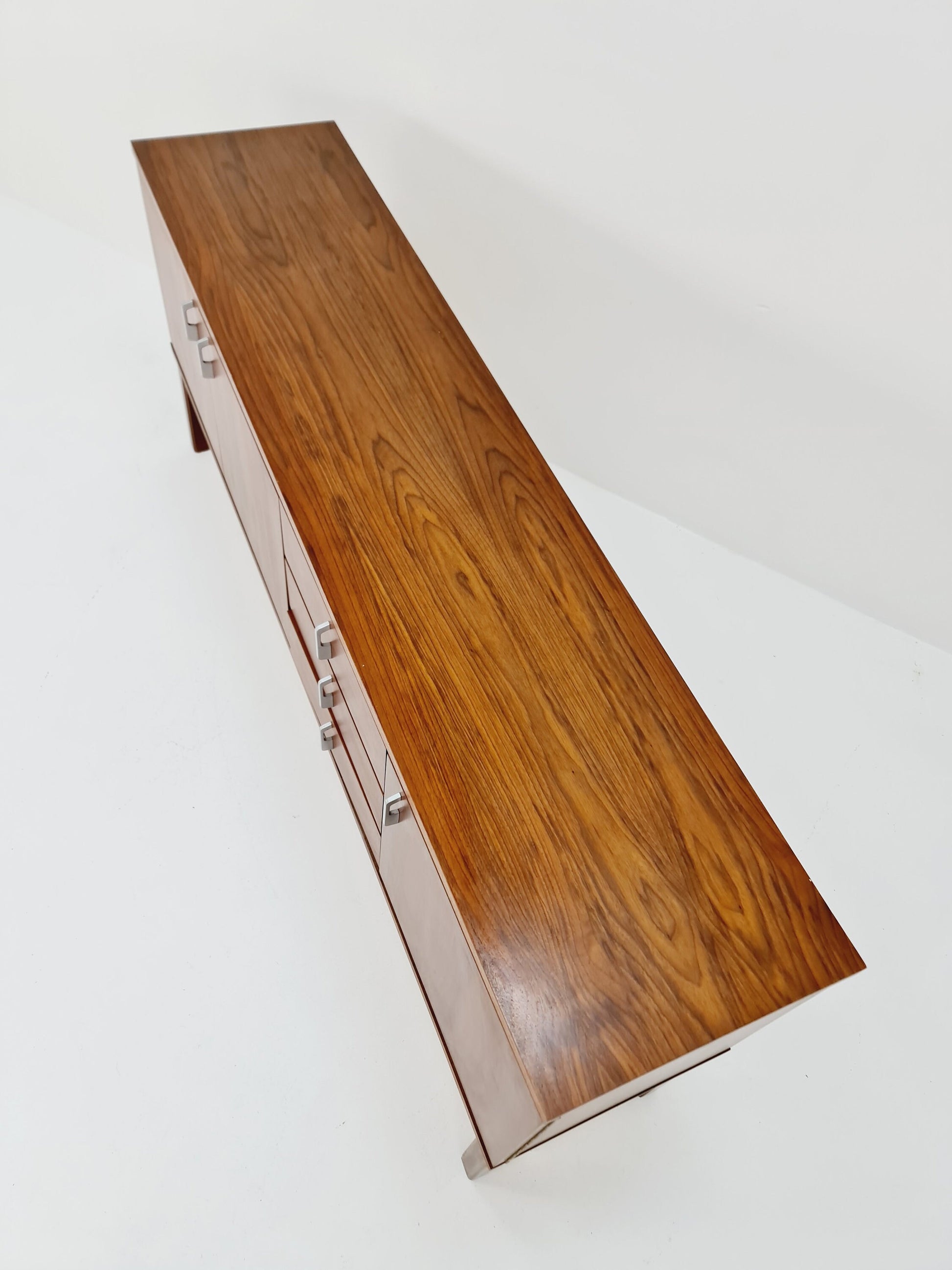 Mid Century Modern German walnut sideboard, 1960s