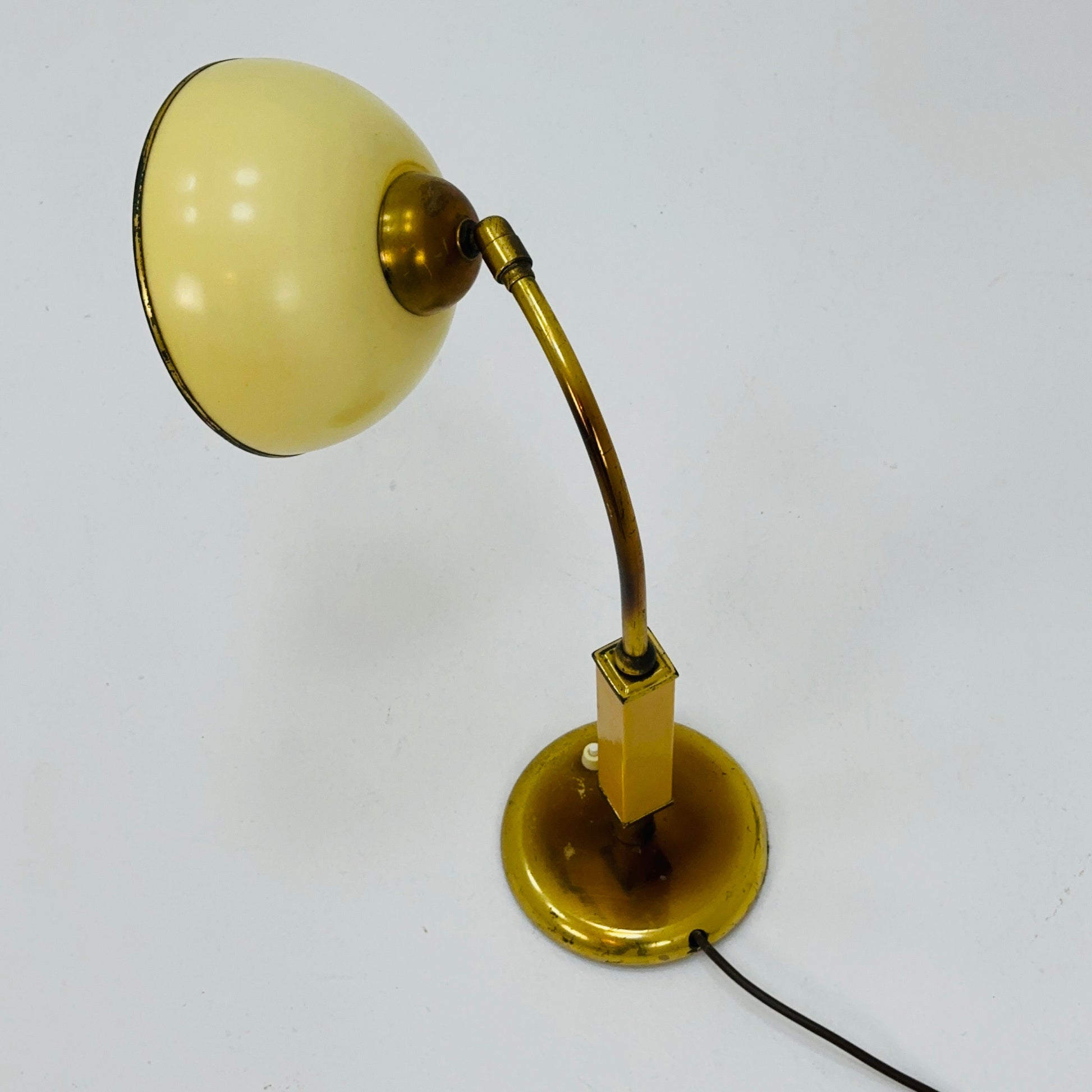 Art Deco Bakelite & Brass Table Lamp, Germany, 1960s