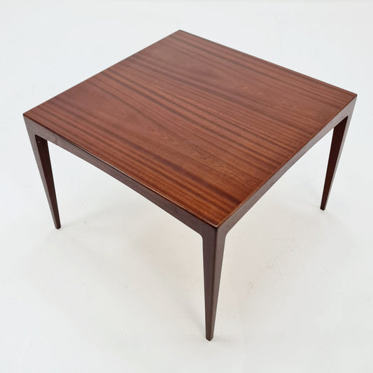German Mahagony coffee table/ side table By WK Möbel, 1960s