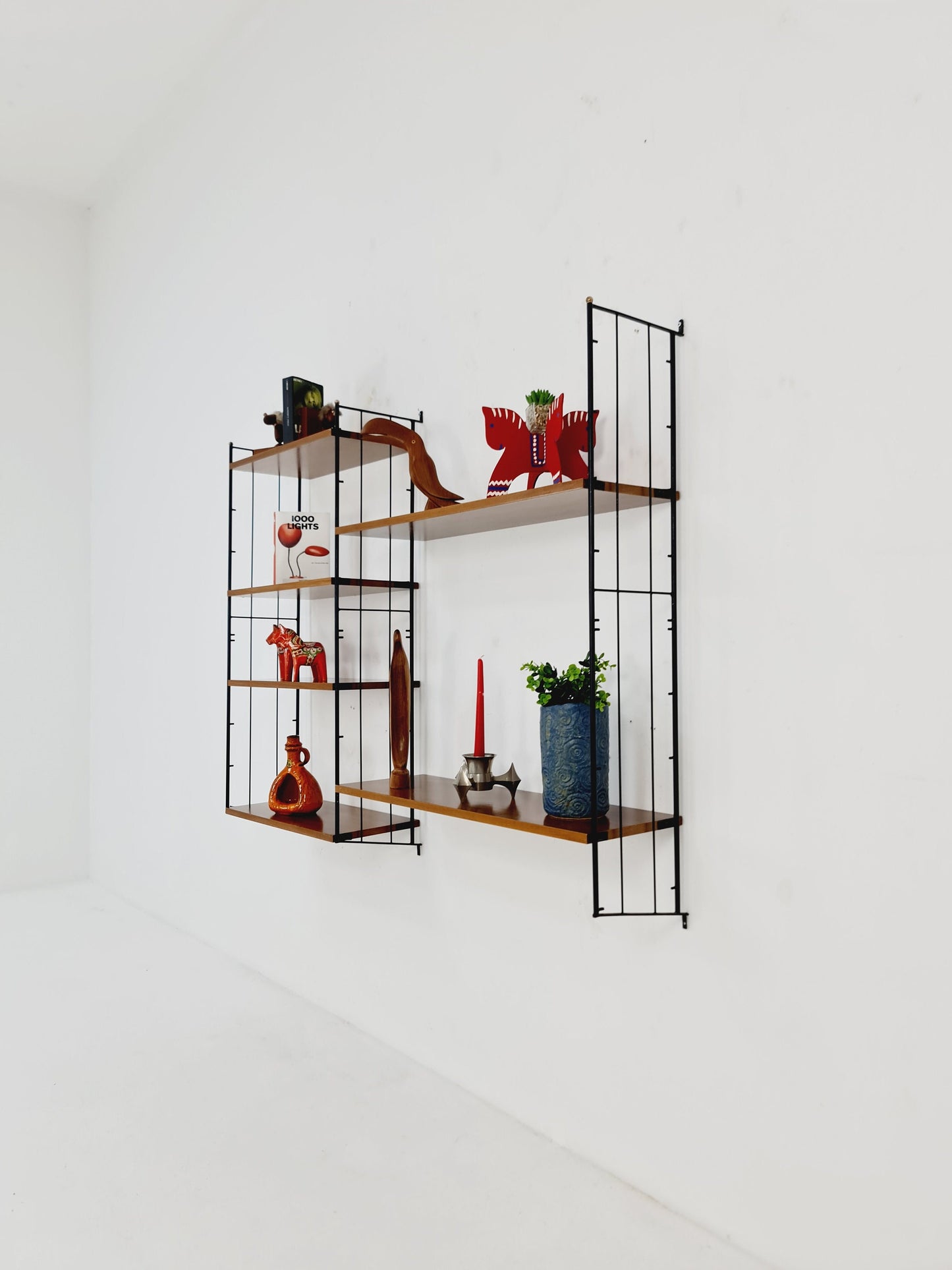 String shelf-system by WHB German Teak , 1950s