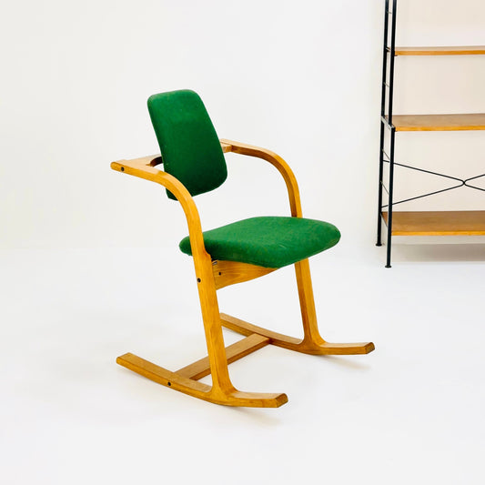 mid century rocking chair by Peter Opsvik for Stokke 1980s Norway