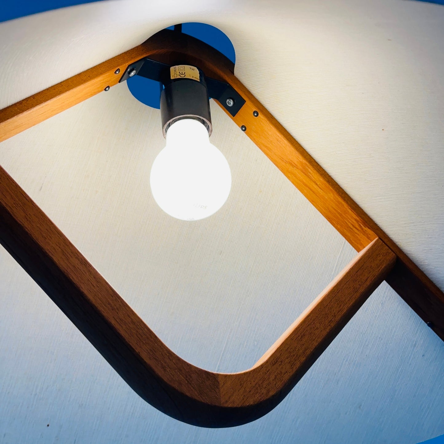 mid century Danish adjustable pendant lamp by DOMUS , 1970S Denmark