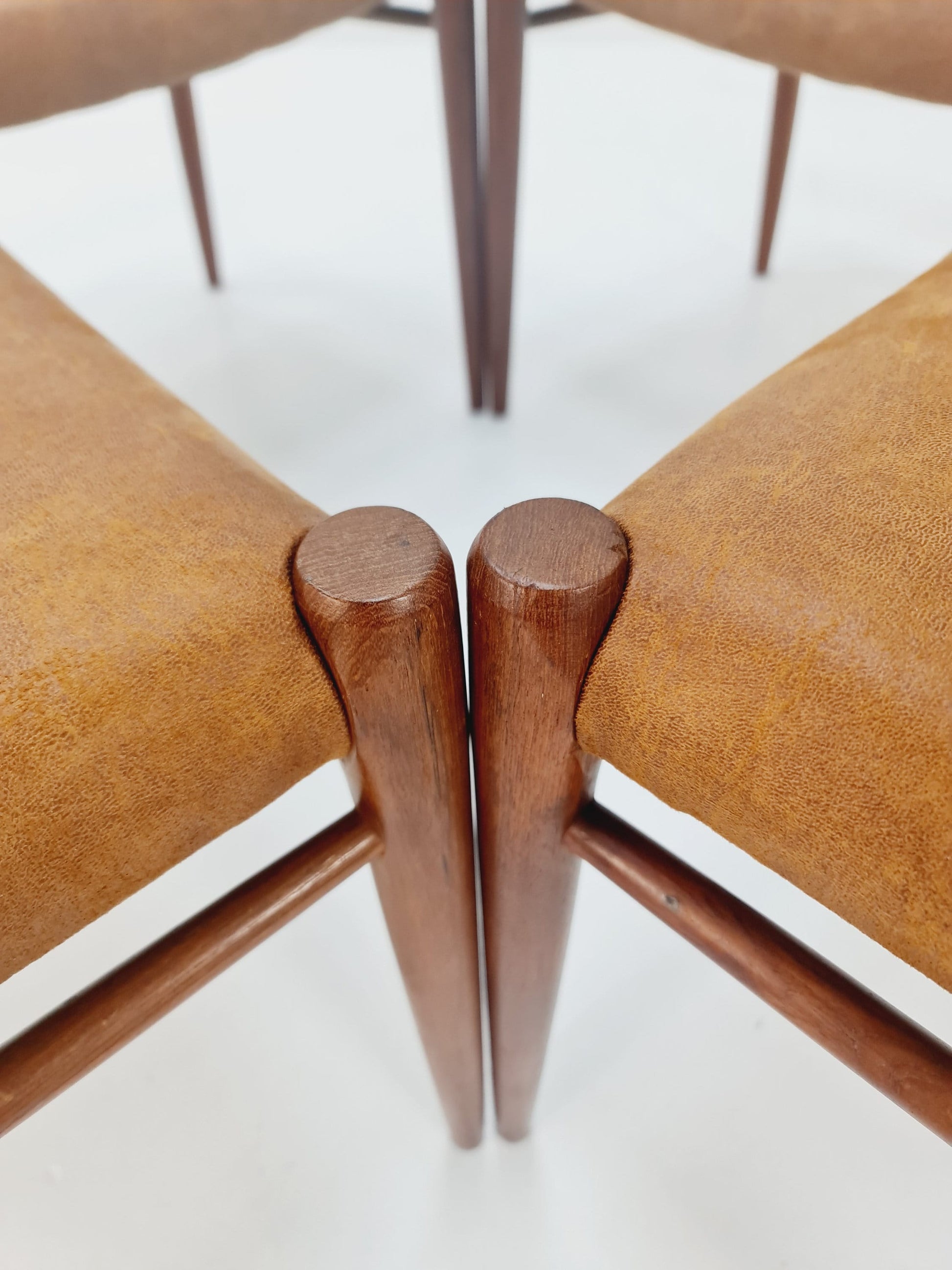 MidCentury Danish Teak Dining Chairs Niels O.Moller, 1960s, set of 4