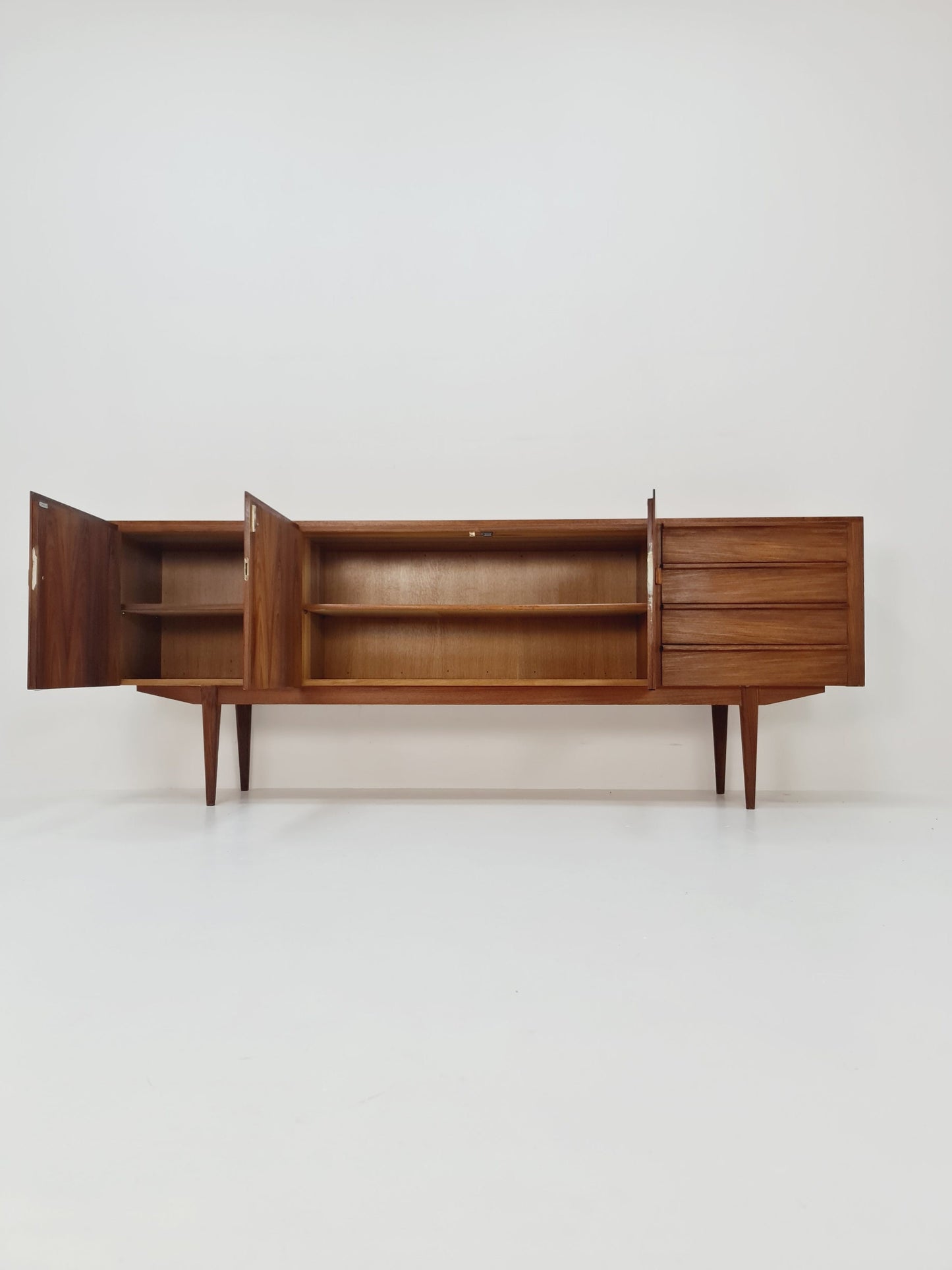 Mid-Century teak German vintage Sideboard 1960s