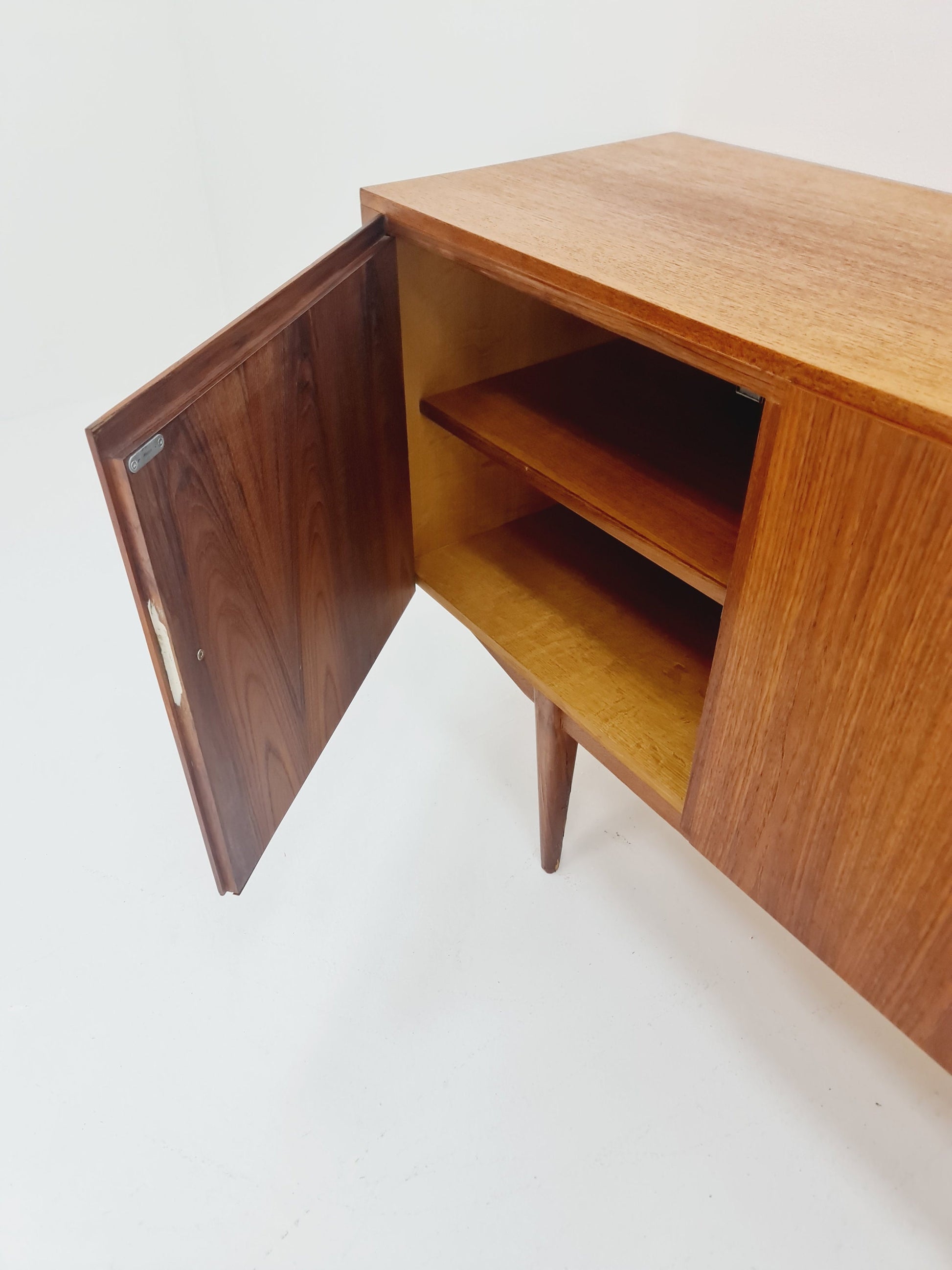 Mid-Century teak German vintage Sideboard 1960s
