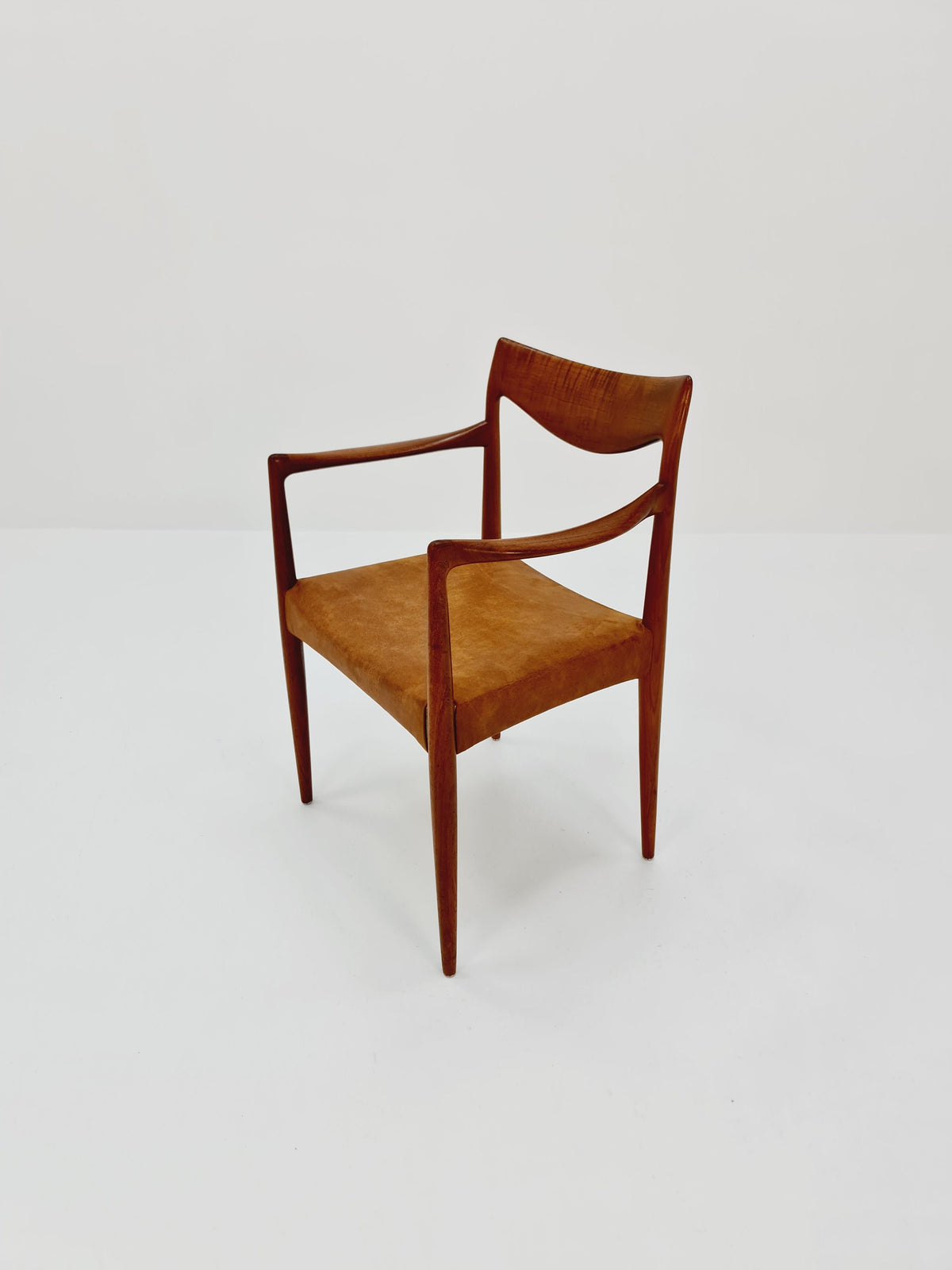 Rare Teak Armchair By Rolf Rastad & Adolf Relling Norway 1960s
