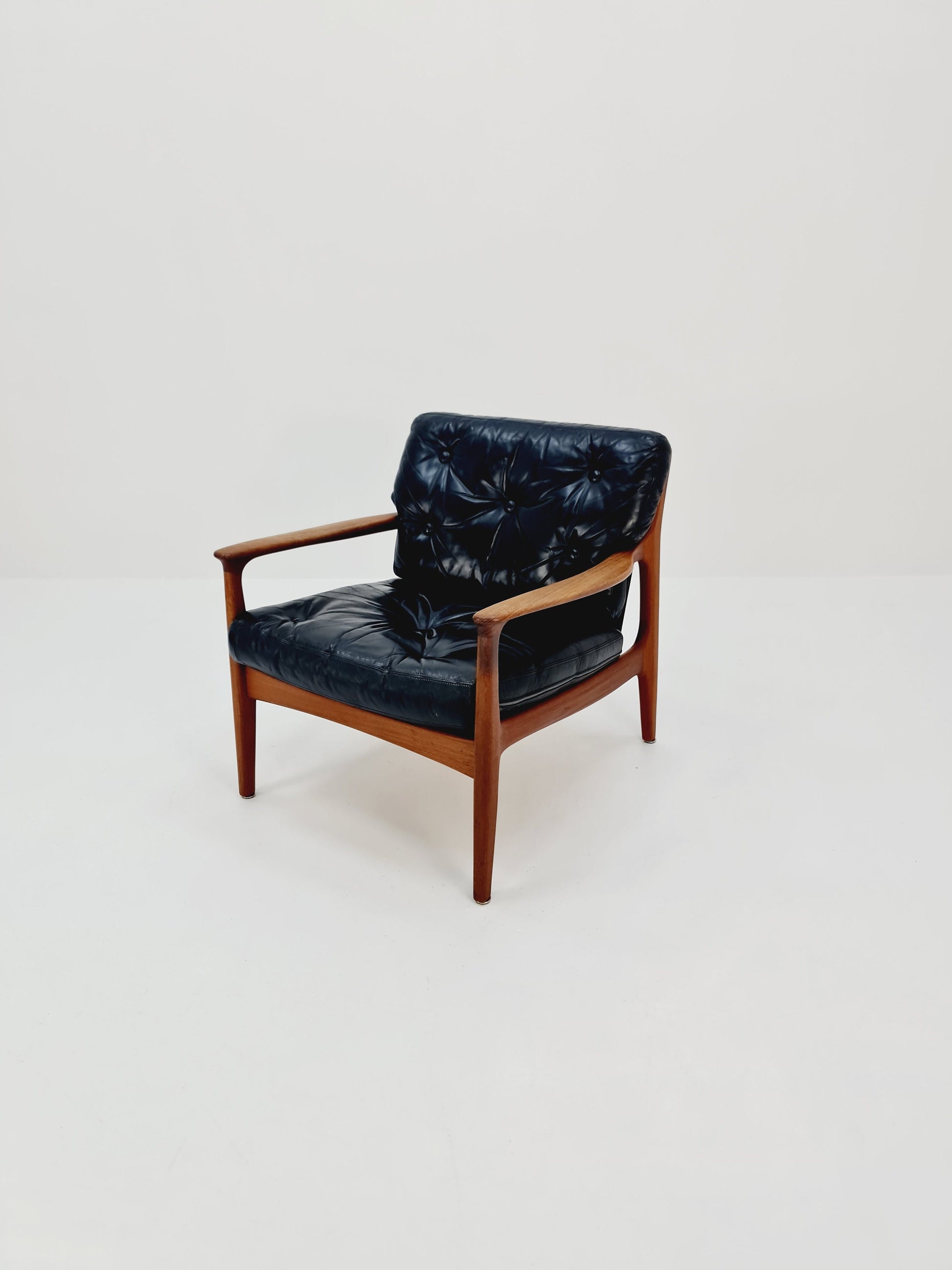 Midcentury Taek easy chairs by Eugen Schmidt for Soloform, Germany, 1960s,