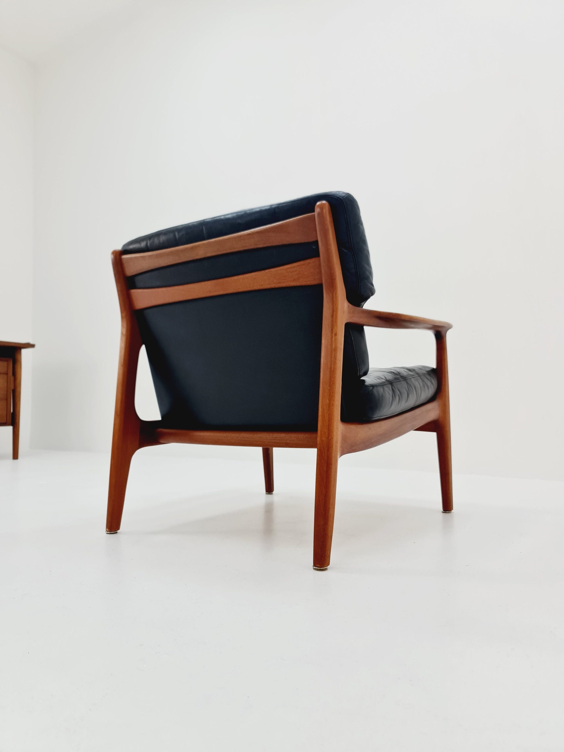 Midcentury Taek easy chairs by Eugen Schmidt for Soloform, Germany, 1960s,