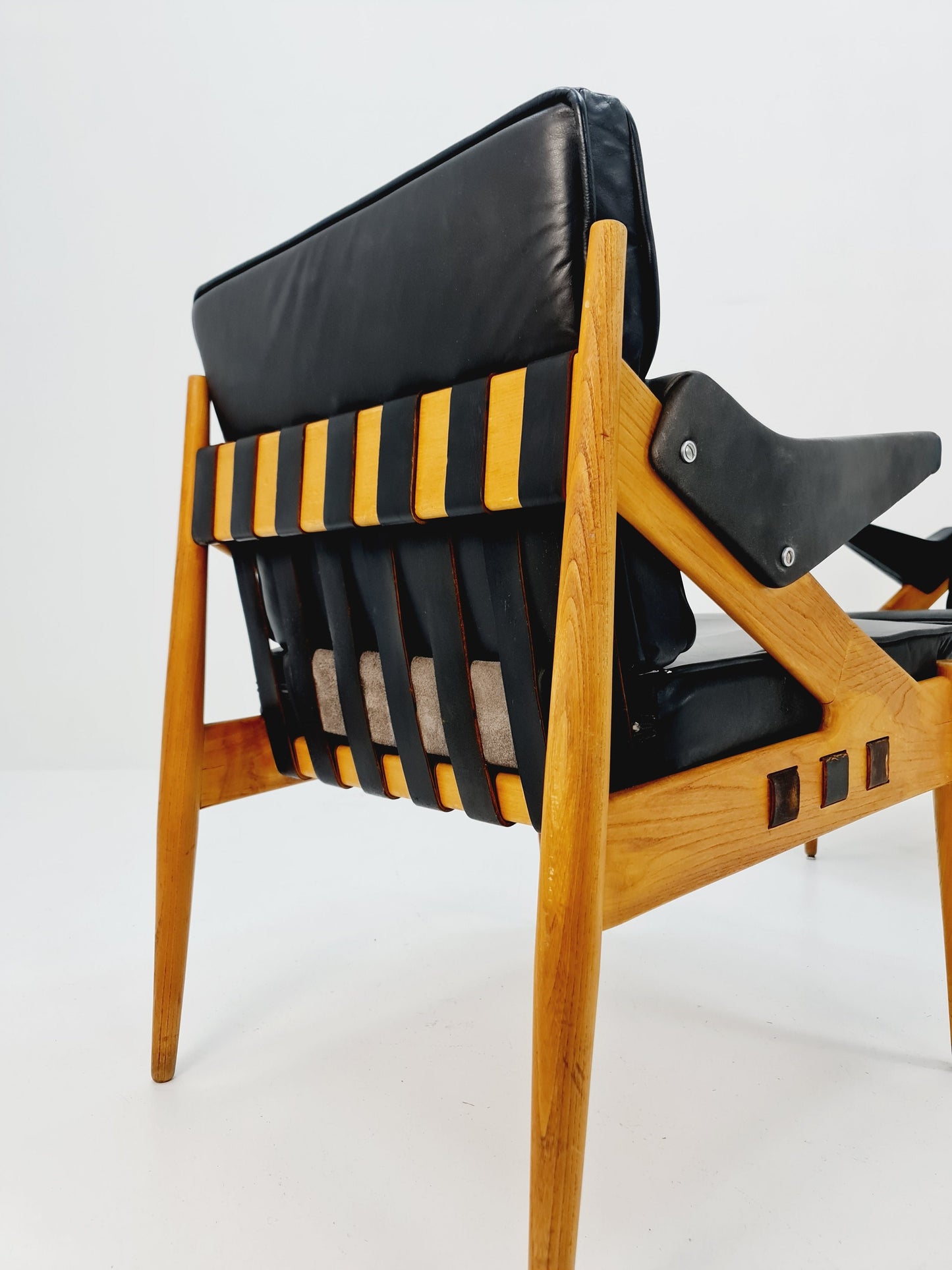 Mid century easy lounge chairs by Egon Eiermann For Wilde & spieth, 1950s, Set of 2