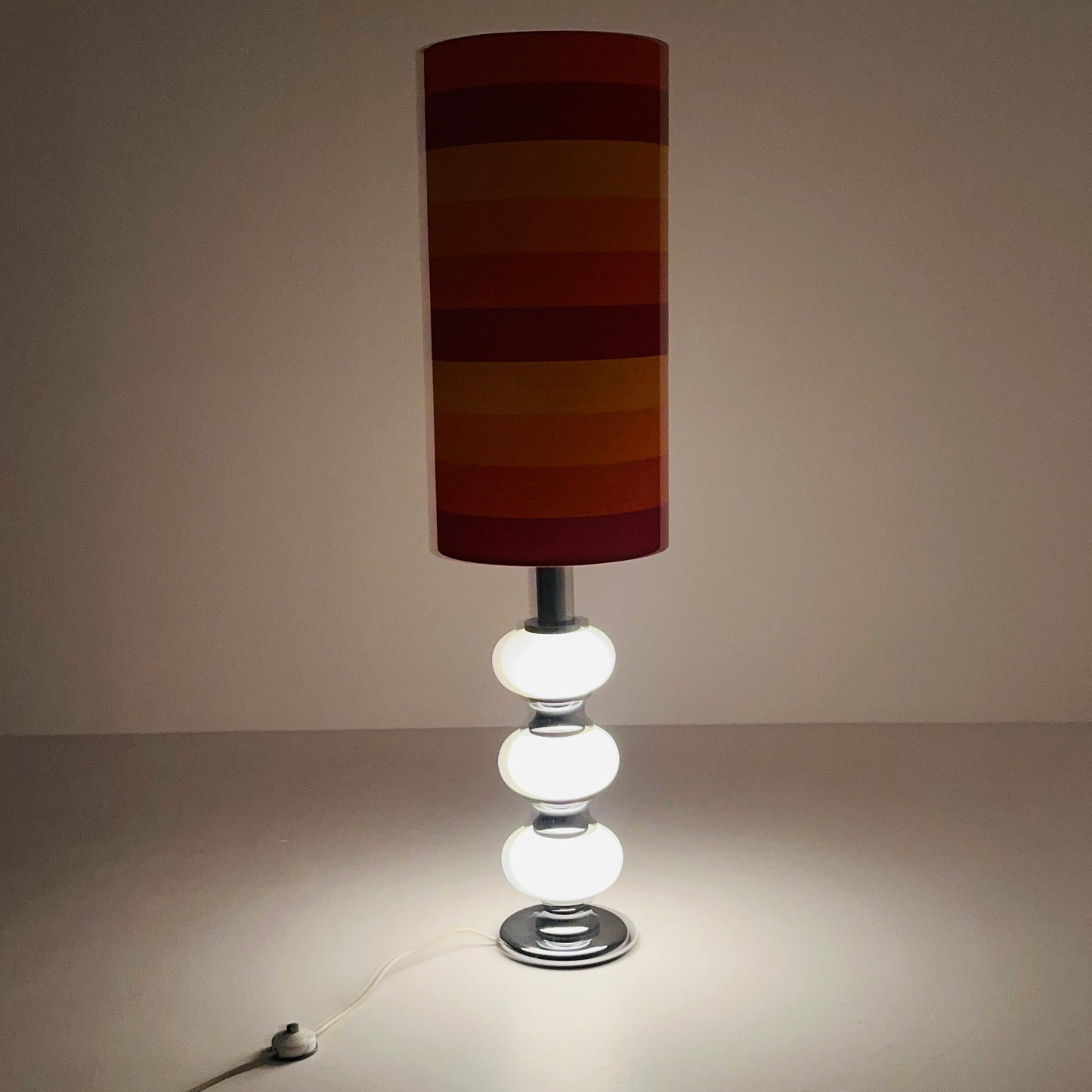 Space age Large floor lamp by Sölken Leuchten Germany 1970s