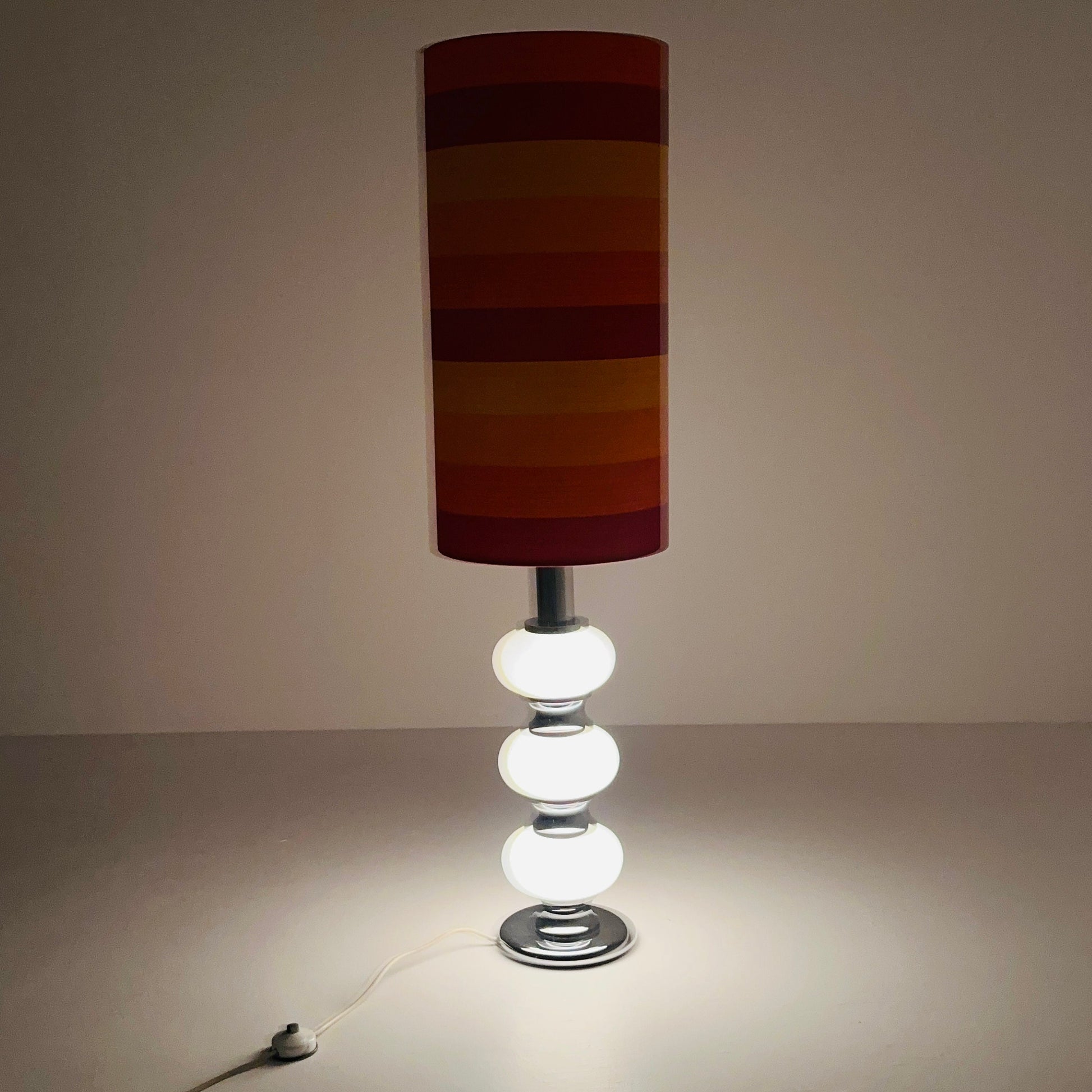 Space age Large floor lamp by Sölken Leuchten Germany 1970s