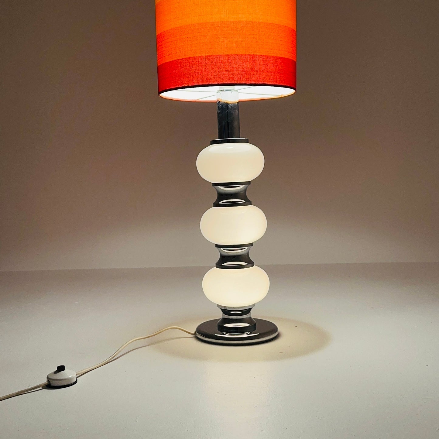 Space age Large floor lamp by Sölken Leuchten Germany 1970s