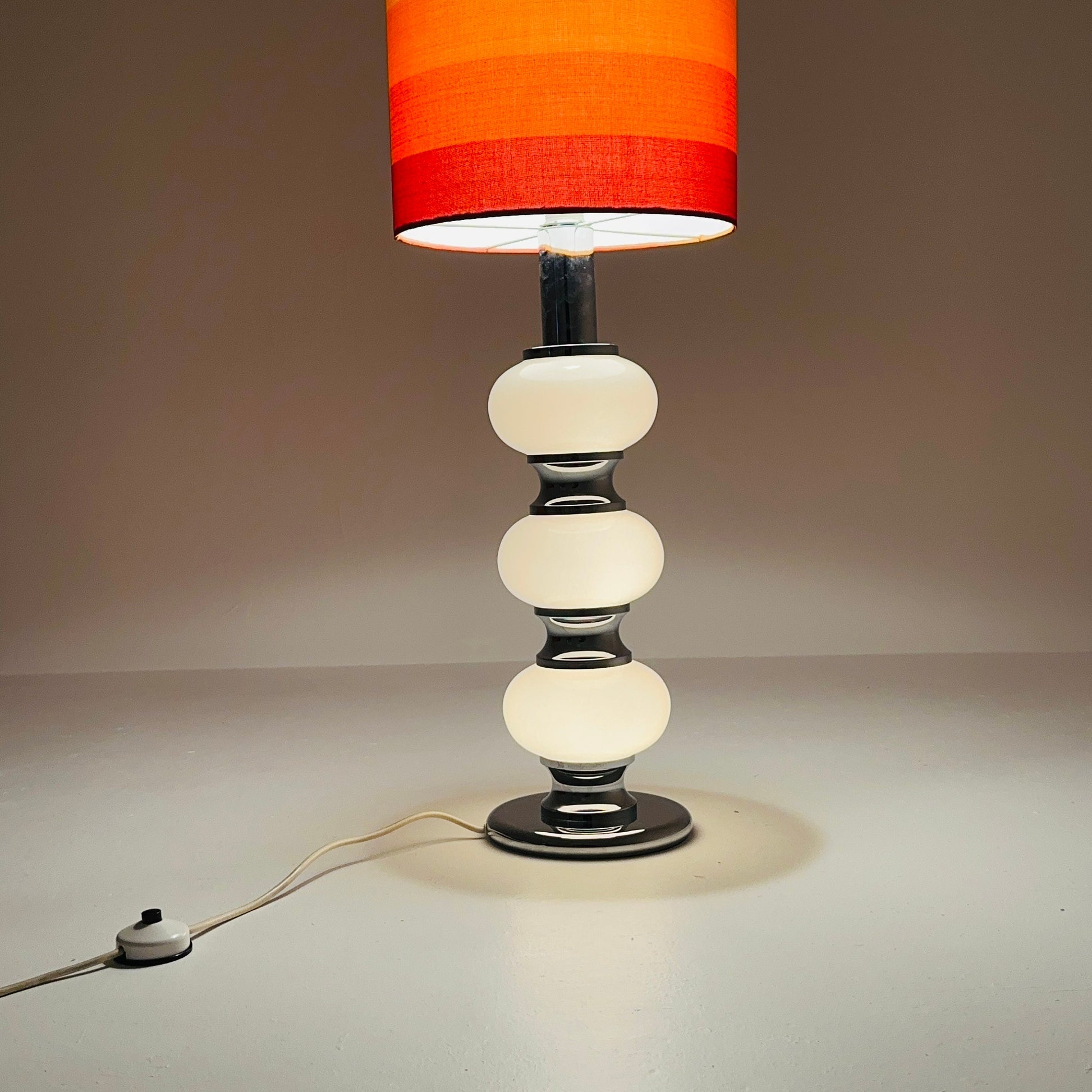 Space age Large floor lamp by Sölken Leuchten Germany 1970s