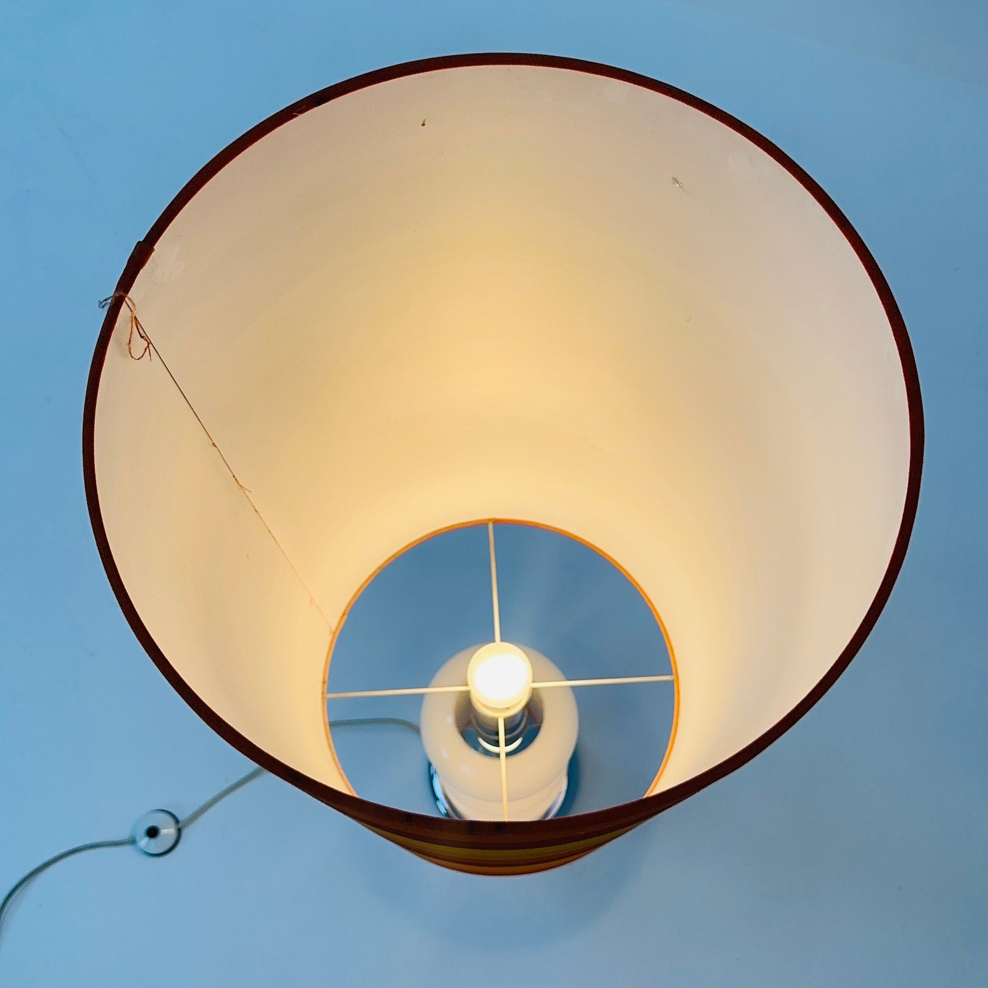 Space age Large floor lamp by Sölken Leuchten Germany 1970s