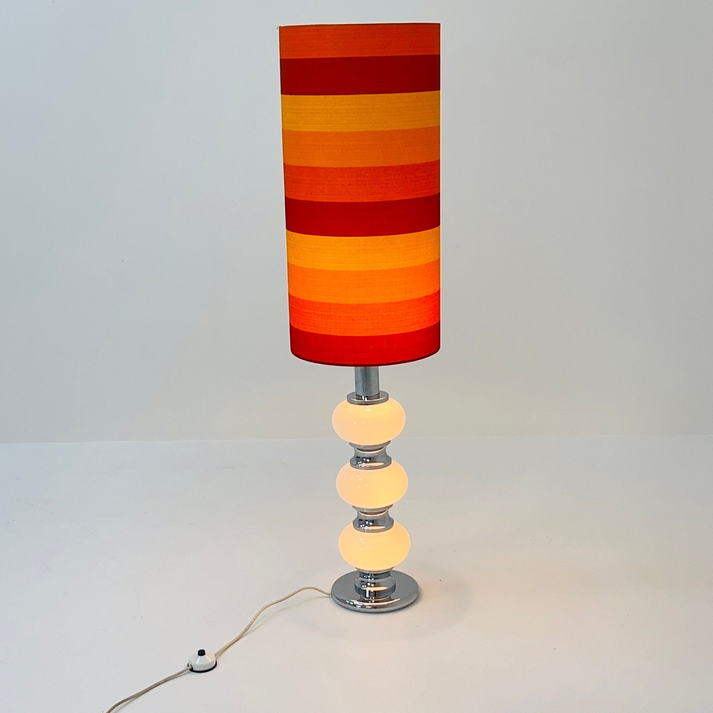 Space age Large floor lamp by Sölken Leuchten Germany 1970s