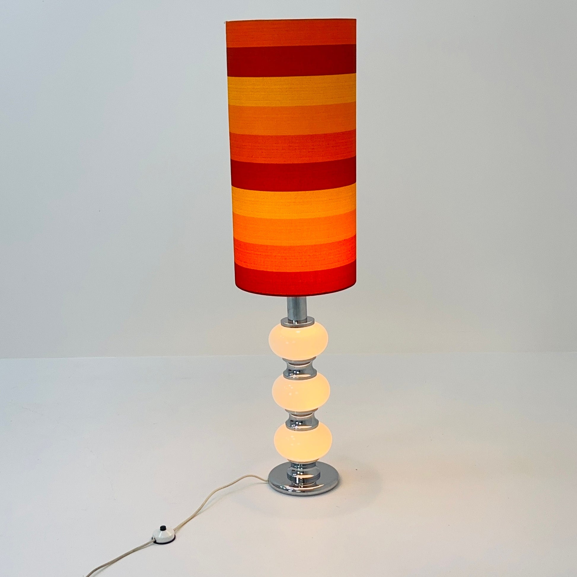 Space age Large floor lamp by Sölken Leuchten Germany 1970s