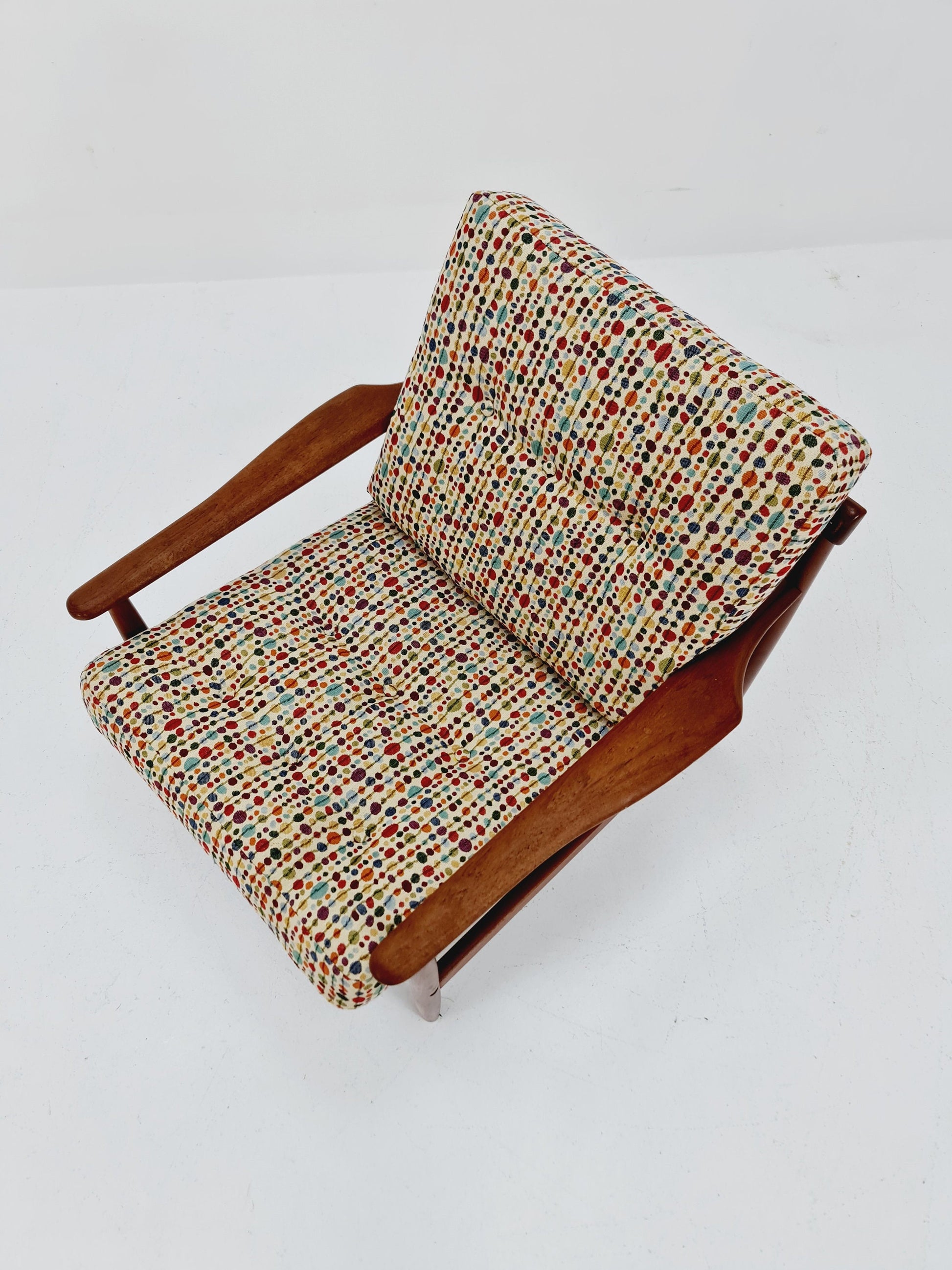 Rare Mid-century vintage Danish Lounge chair, 1960s