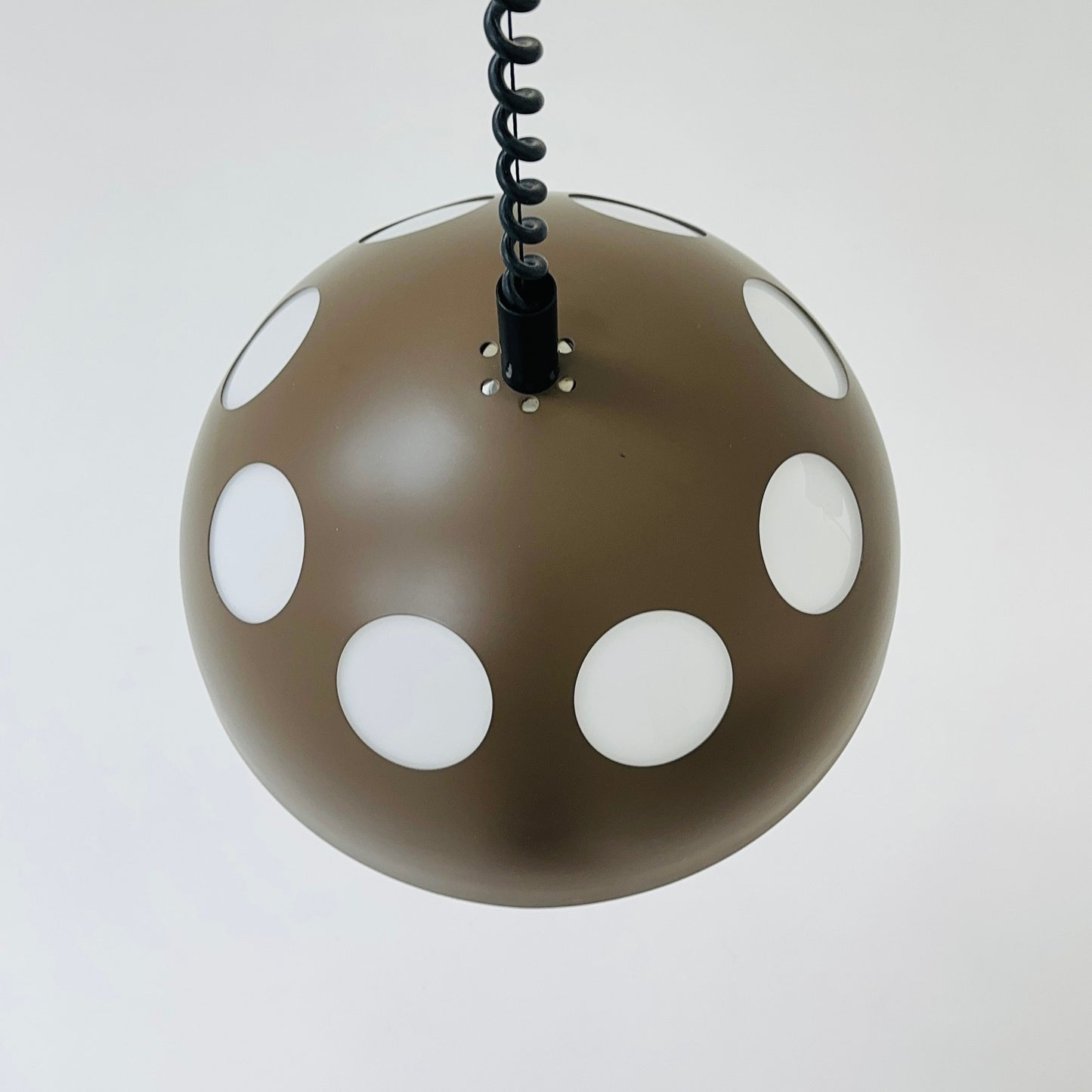 space age Orginal Raak Mushroom Pendant Lamp model El Duomo B-1057 Holland 1980s