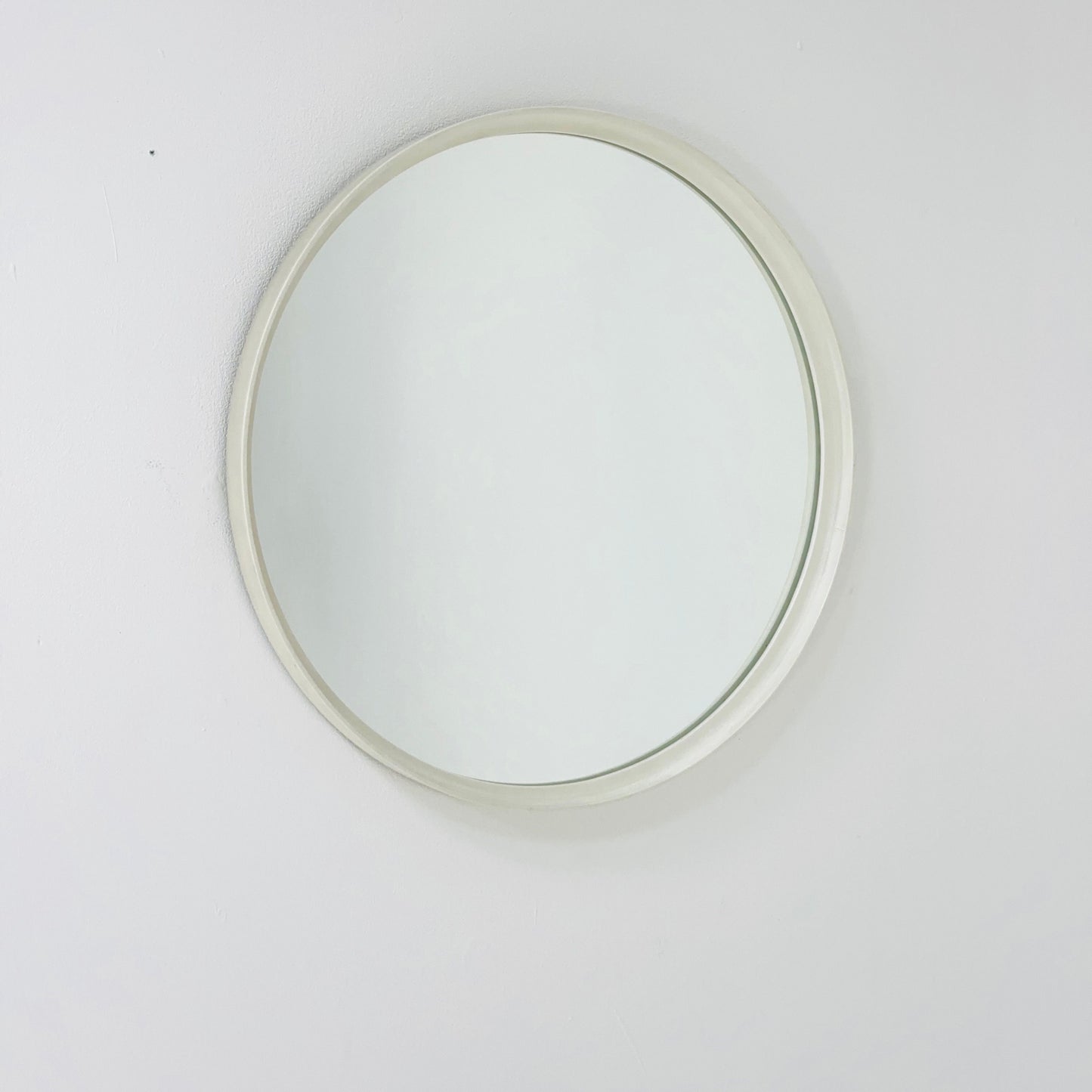 Space Age \Mid-Century Round Mirrror, 1970s