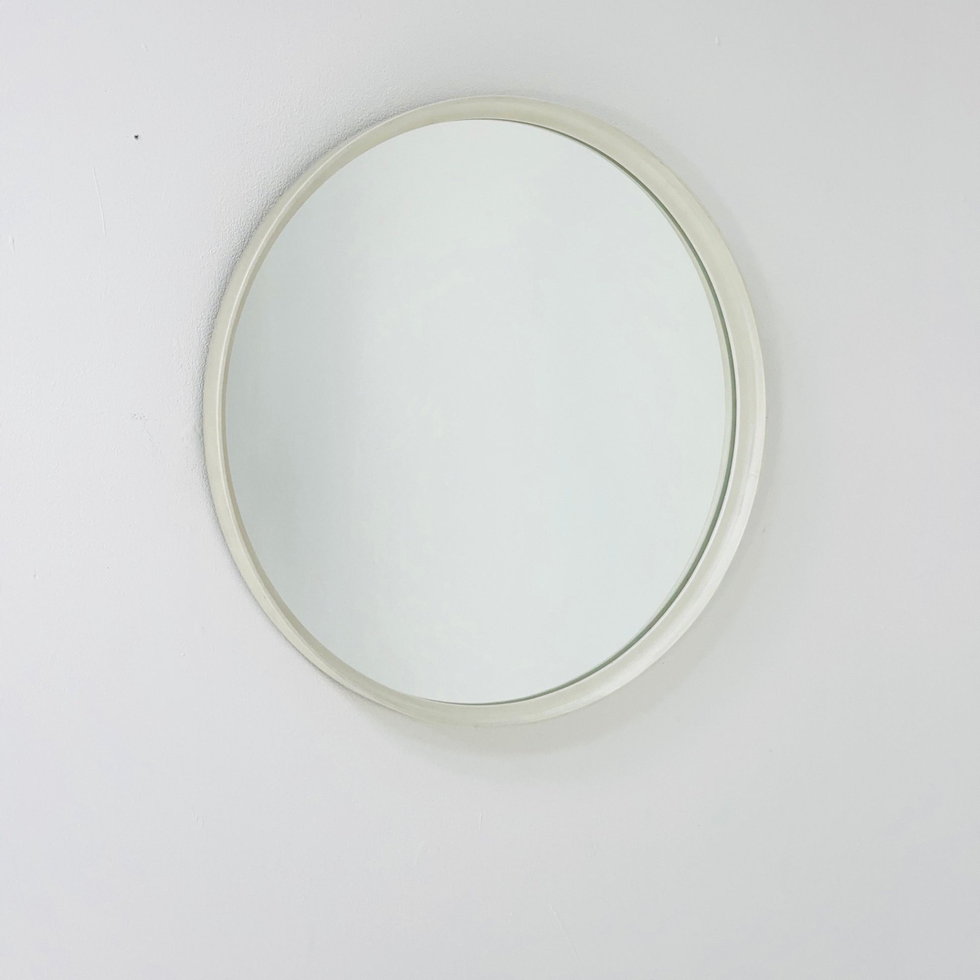 Space Age \Mid-Century Round Mirrror, 1970s