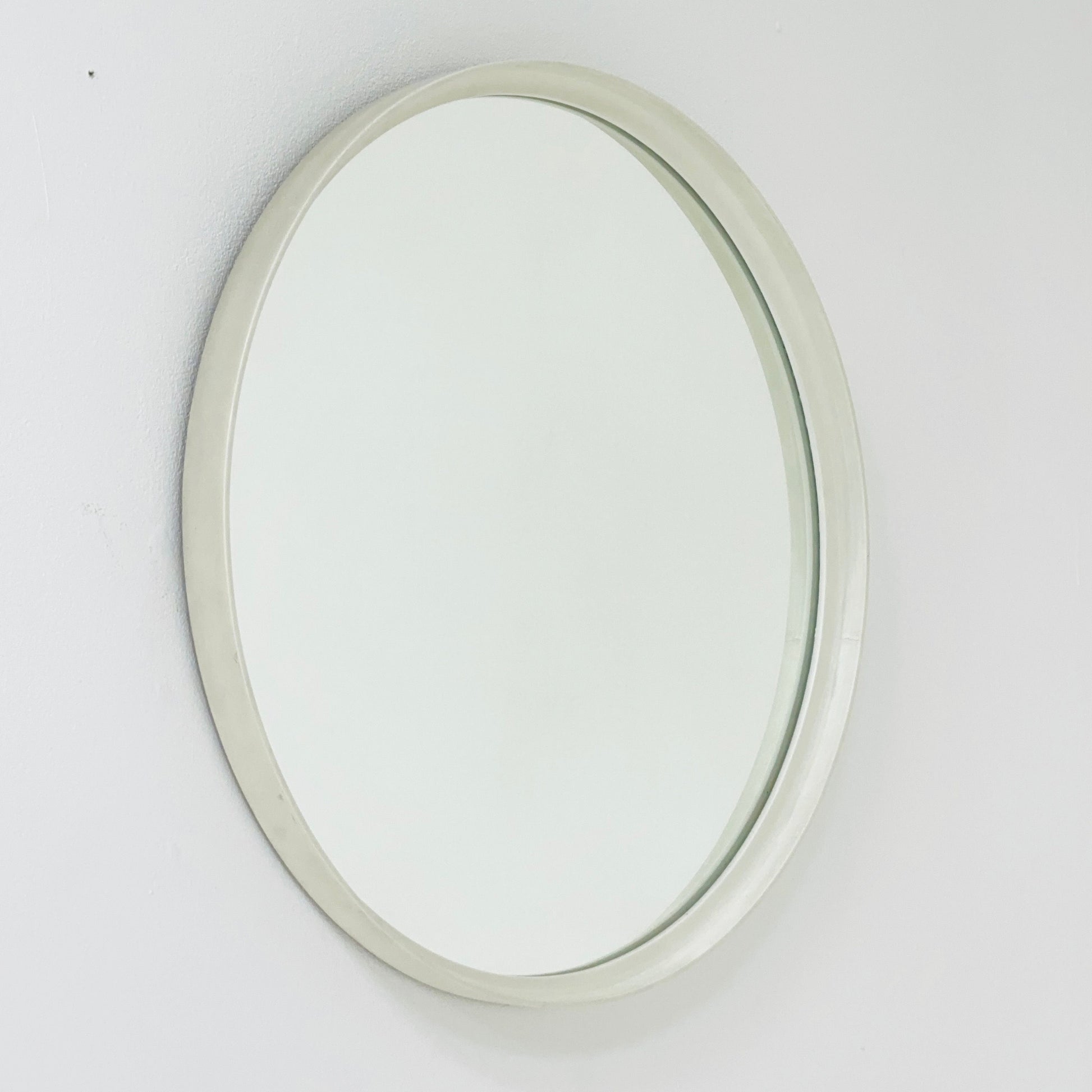 Space Age \Mid-Century Round Mirrror, 1970s