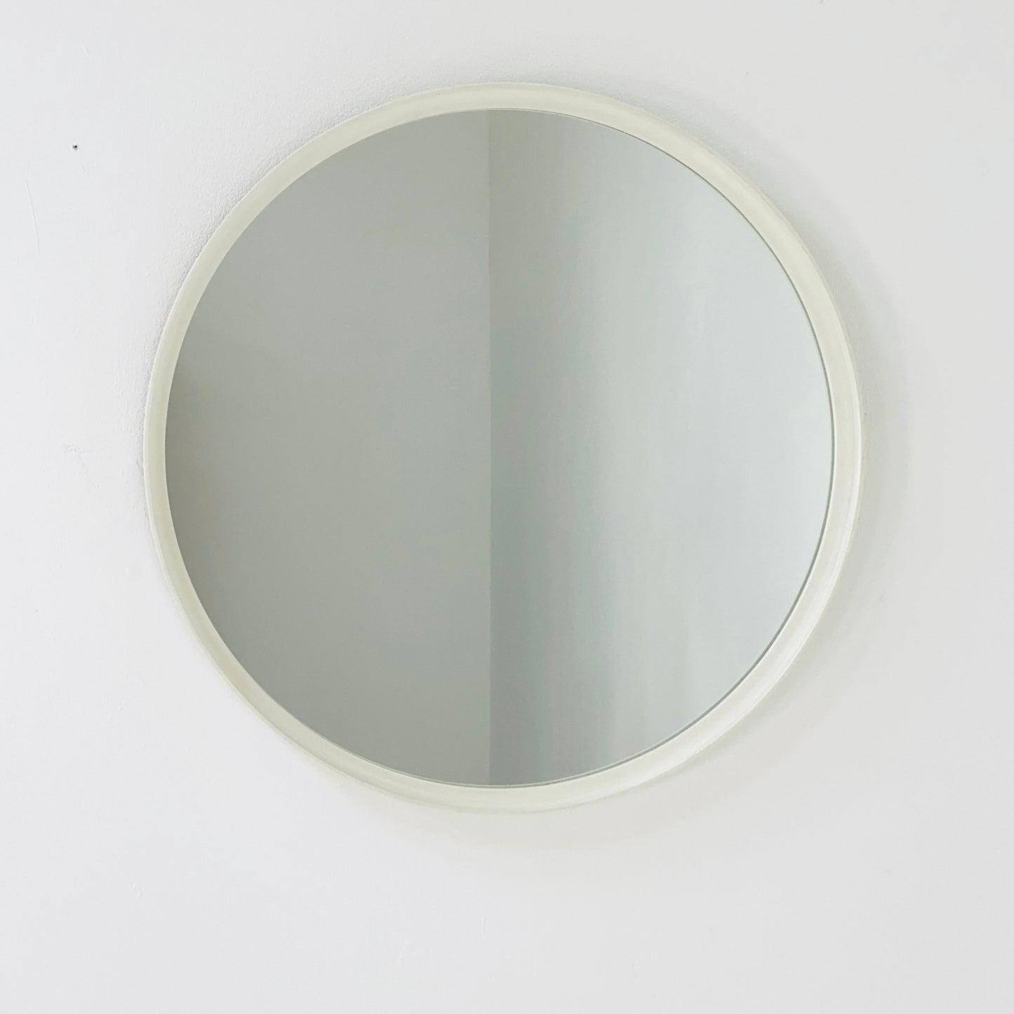 Space Age \Mid-Century Round Mirrror, 1970s