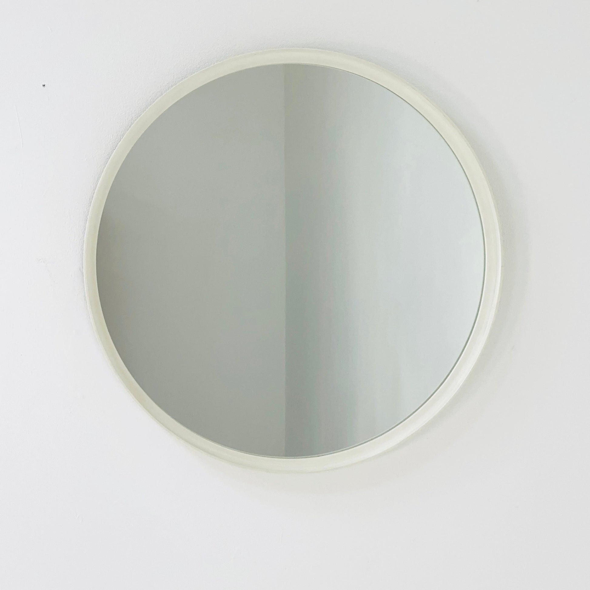 Space Age \Mid-Century Round Mirrror, 1970s