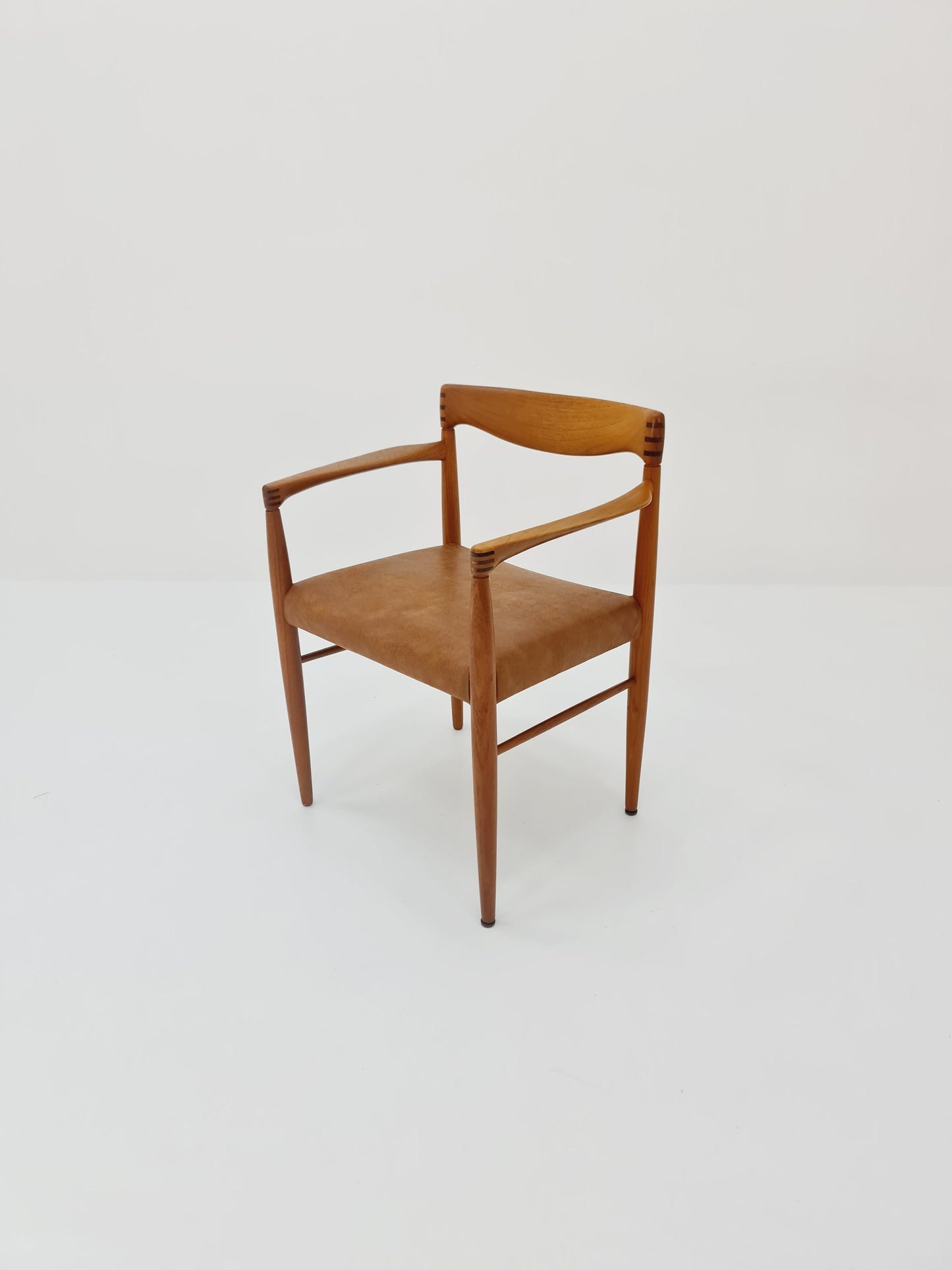 Rare Teak Armchair By H. W. Klein for Bramin 1960s