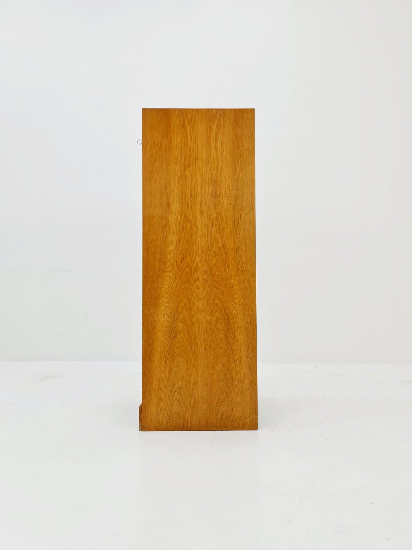 Mid century German roll document cabinet in Oak Wood by MW Büro Möbel , 1950s