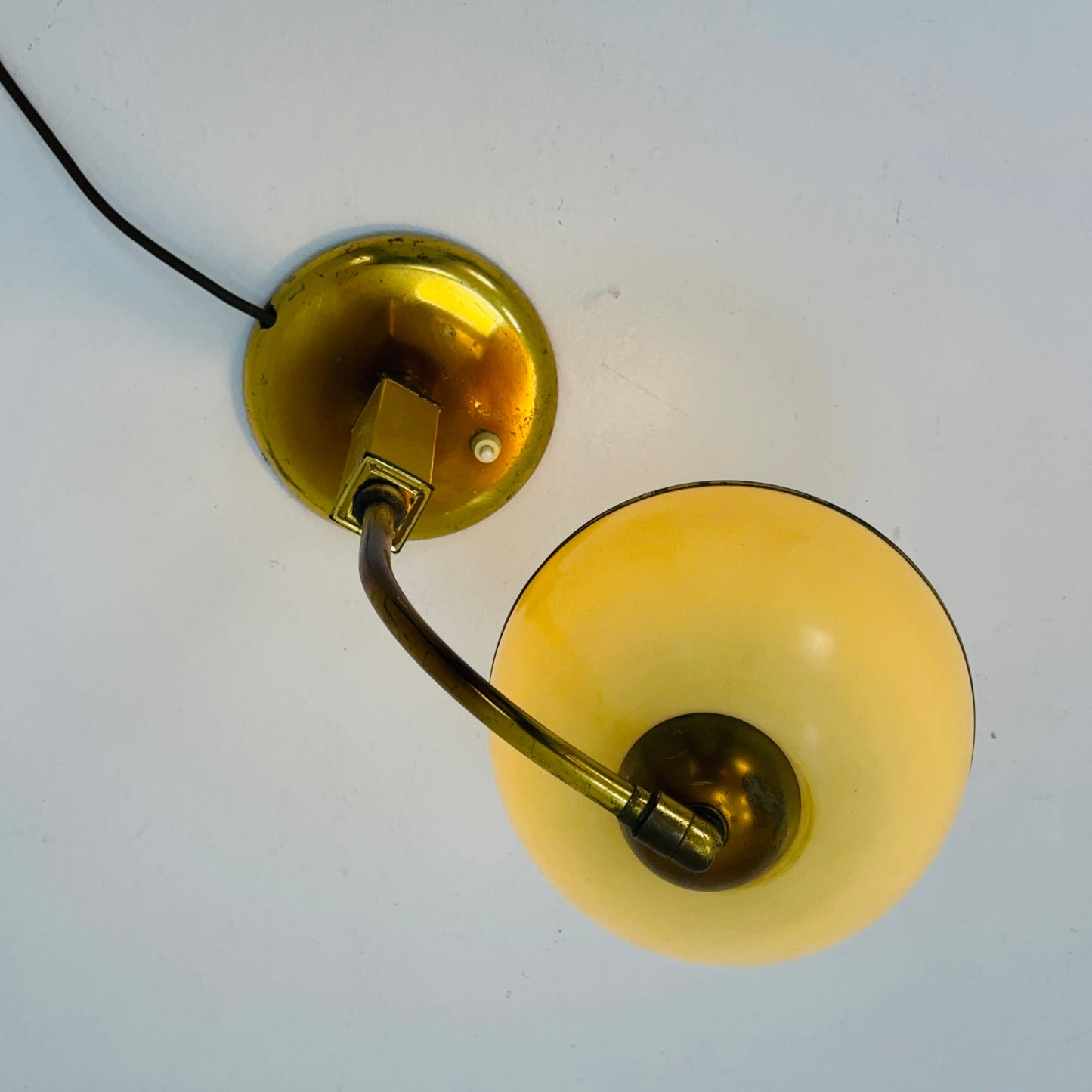 Art Deco Bakelite & Brass Table Lamp, Germany, 1960s