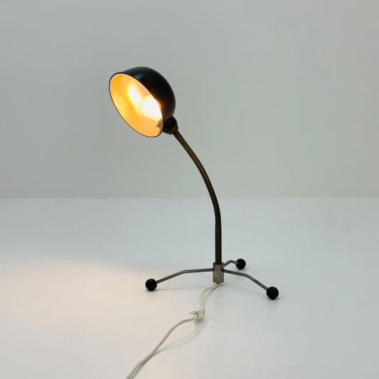 mid century industrial tripod table lamp 1980s Italy