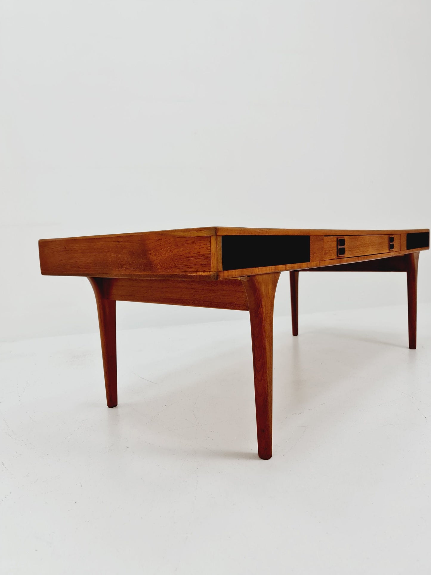 Rare Danish Teak Coffee Table by Nanna Ditzel for Silkeborg Møbelfabrik, 1960s